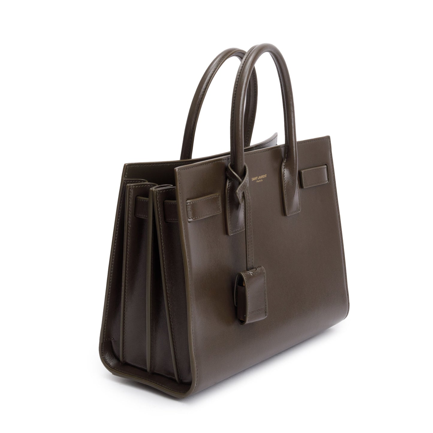 Saint Laurent 2024 Brown Smooth Leather Baby Sac De Jour