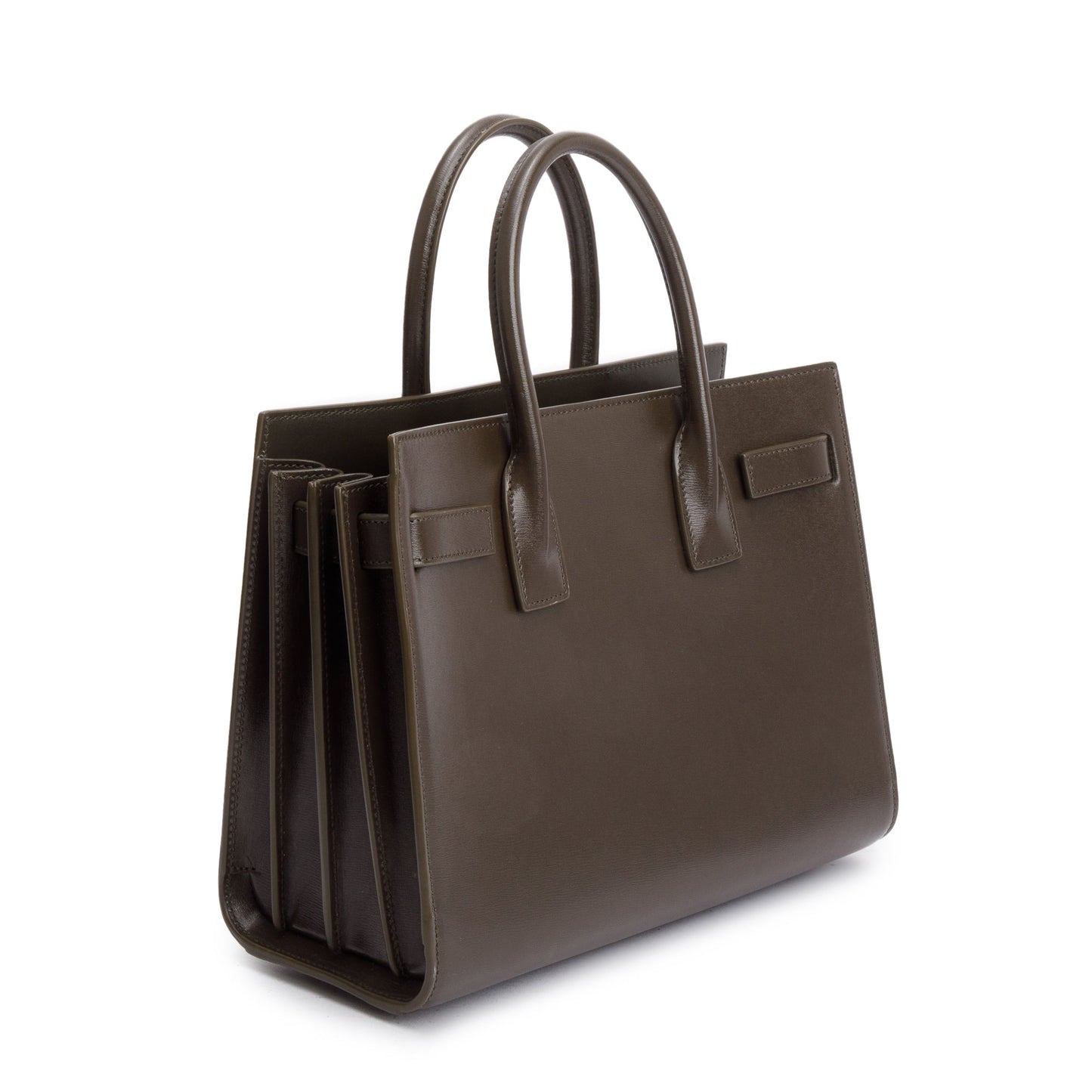 Saint Laurent 2024 Brown Smooth Leather Baby Sac De Jour