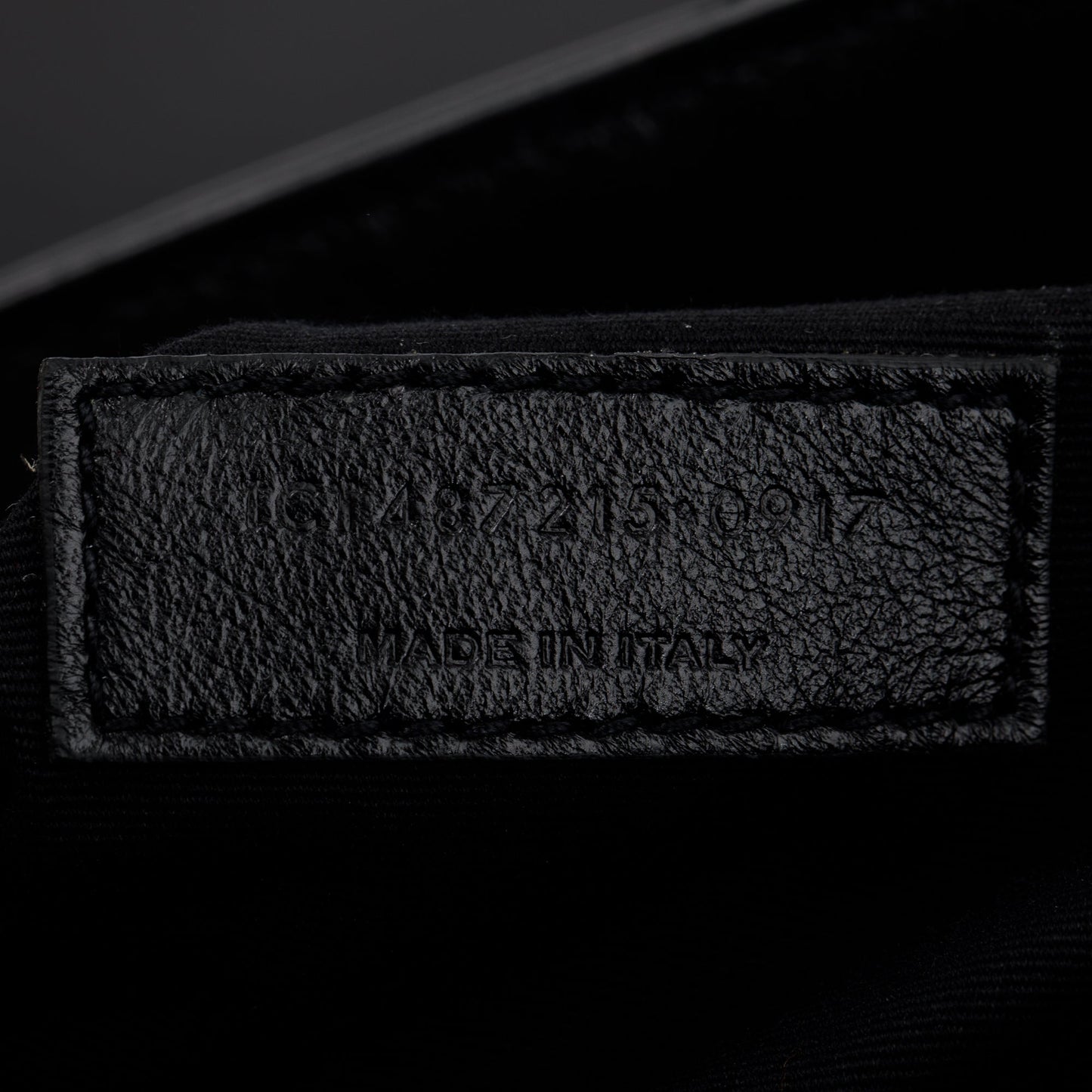Saint Laurent Black Calfskin Leather Large Loulou Shoulder Bag