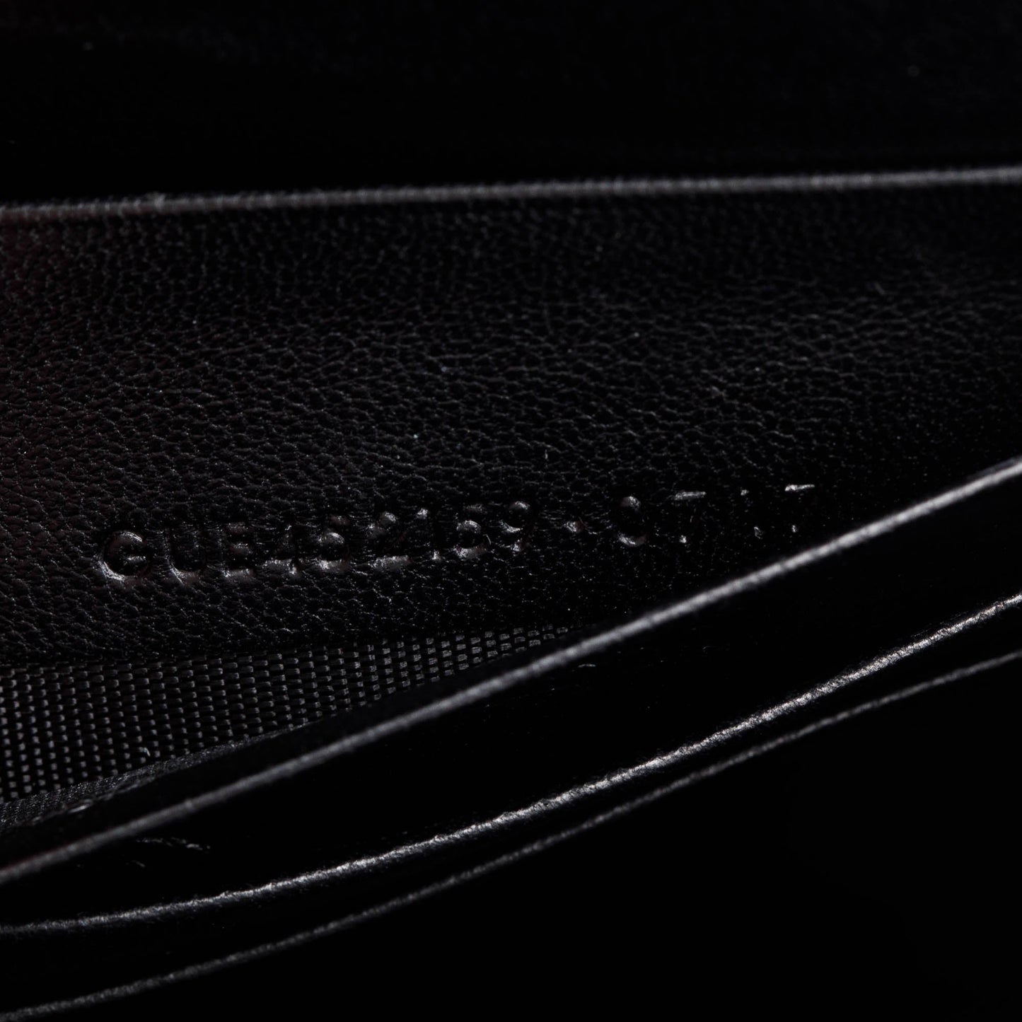 Saint Laurent Black Croc-Embossed Leather Small Kate Tassel Bag