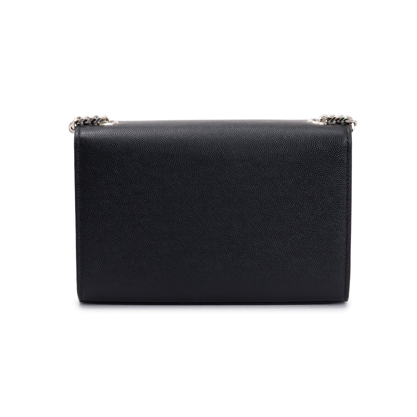 Saint Laurent Black Grain De Poudre Leather Small Kate Bag