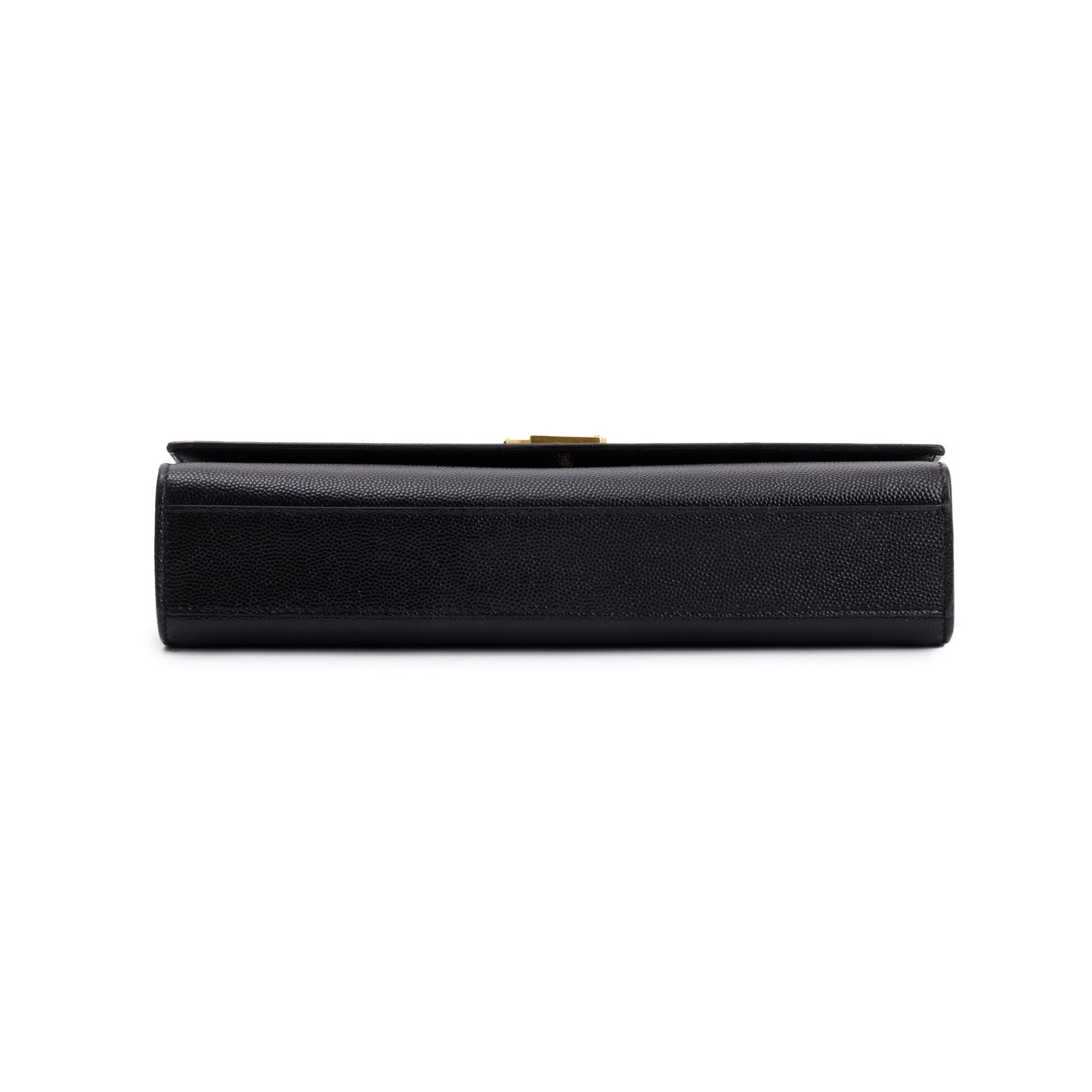 Saint Laurent Black Grained De Poudre Leather Medium Kate Bag