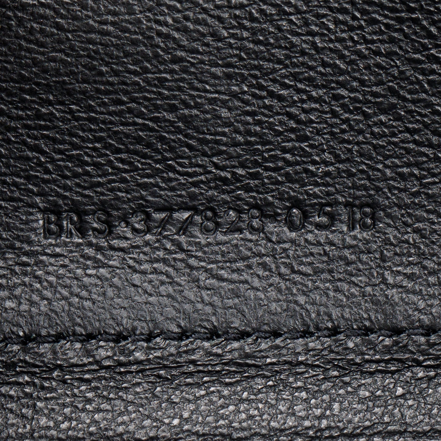Saint Laurent Black Grained de Poudre Cassandre Matelasse Chain Wallet