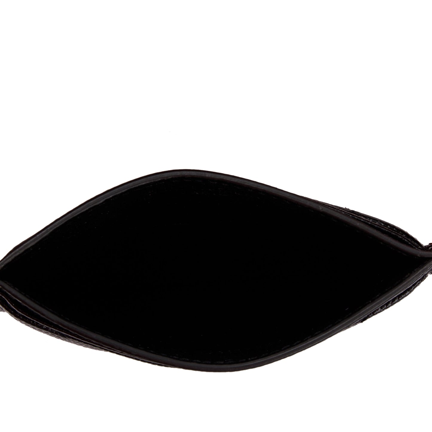 Saint Laurent Black Monogram Leather Card Holder