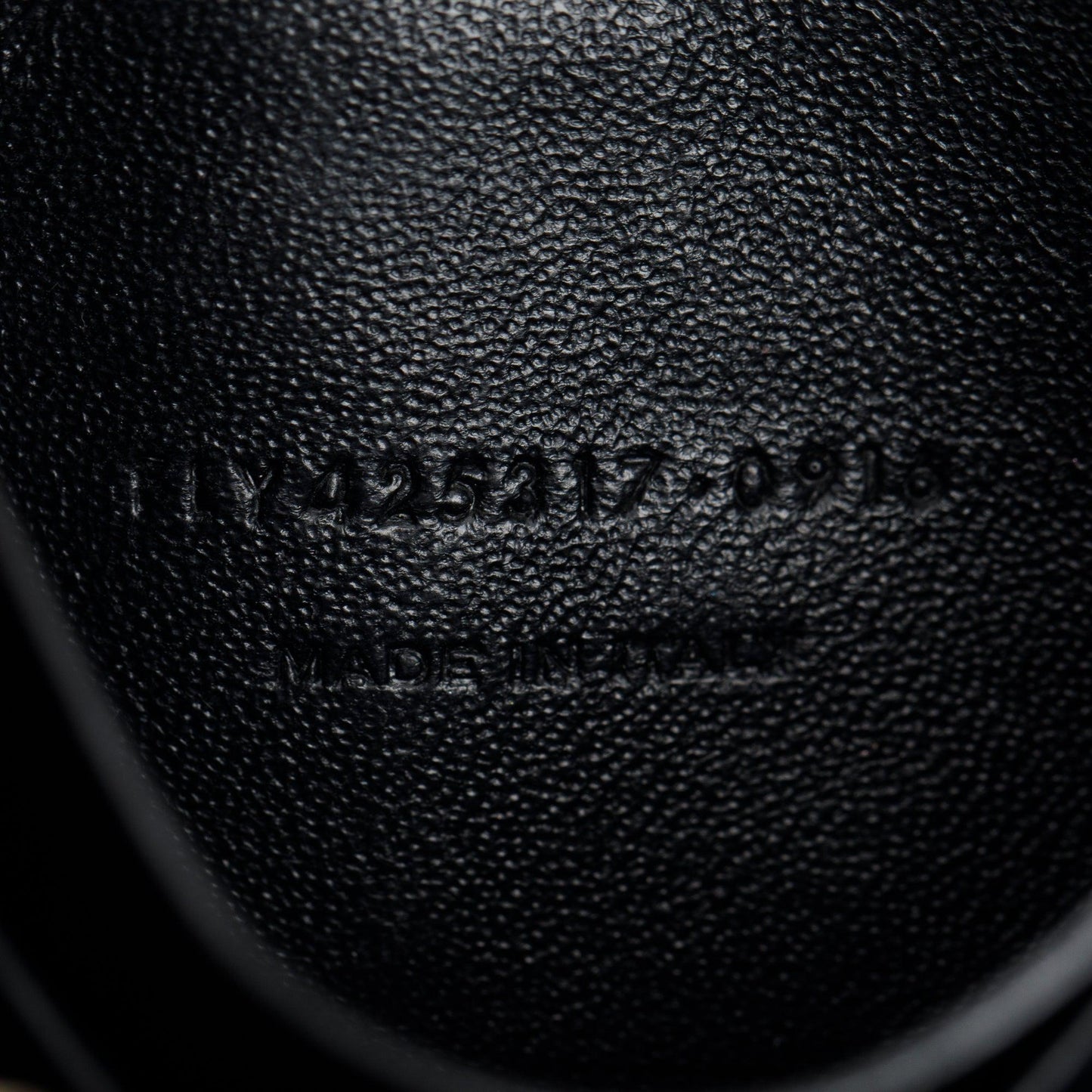 Saint Laurent Black Nappa Leather Monogram Blogger Bag