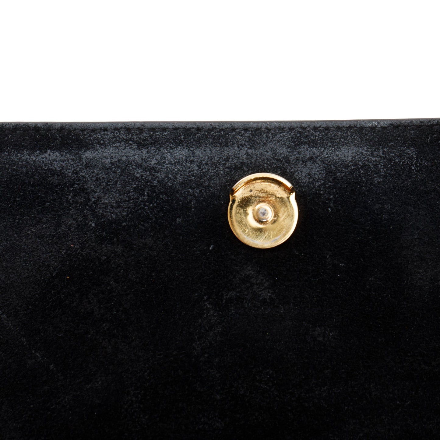 Saint Laurent Black Patent Leather Mini Monogram Kate Bag