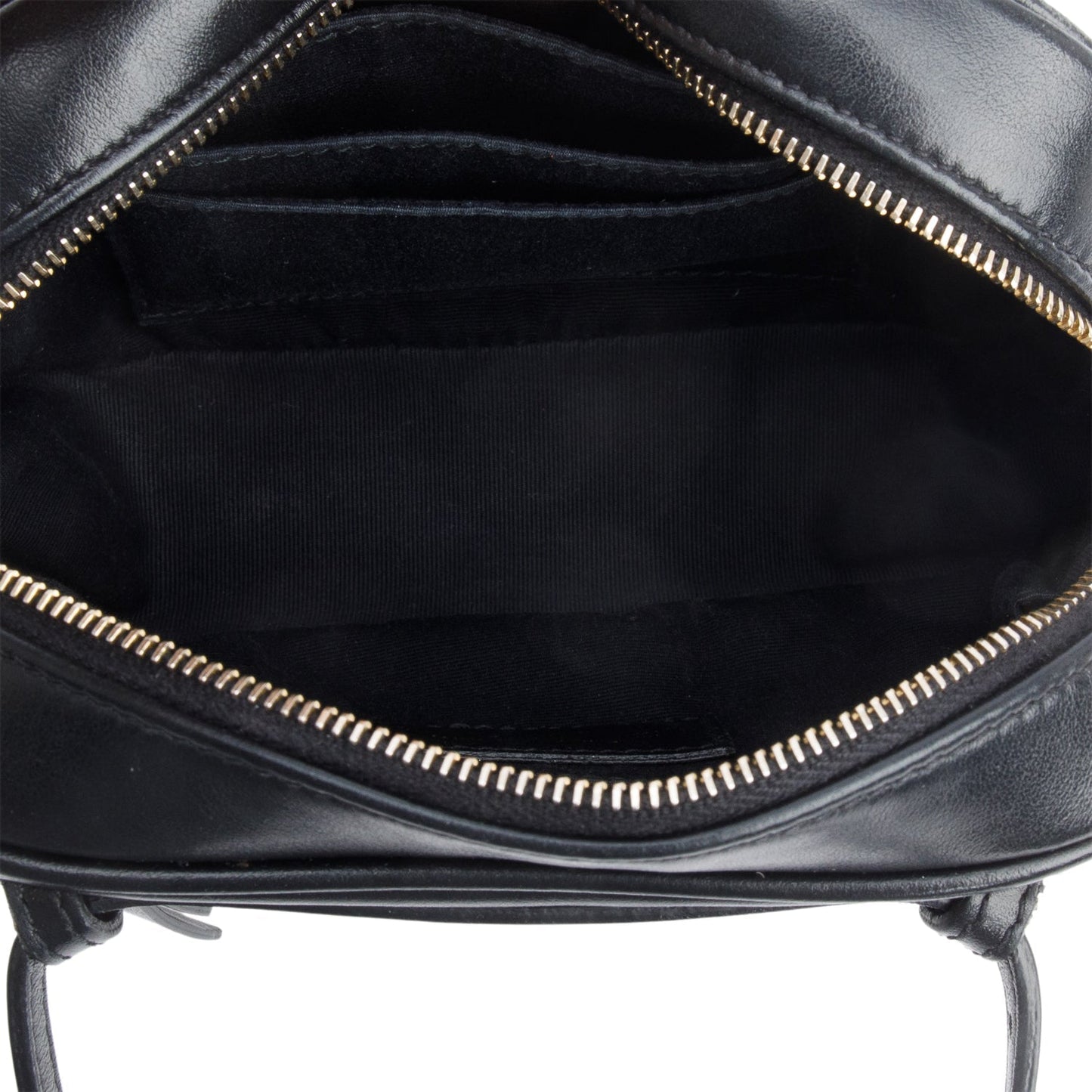 Saint Laurent Black Quilted Calfskin Leather Lou Belt Bag