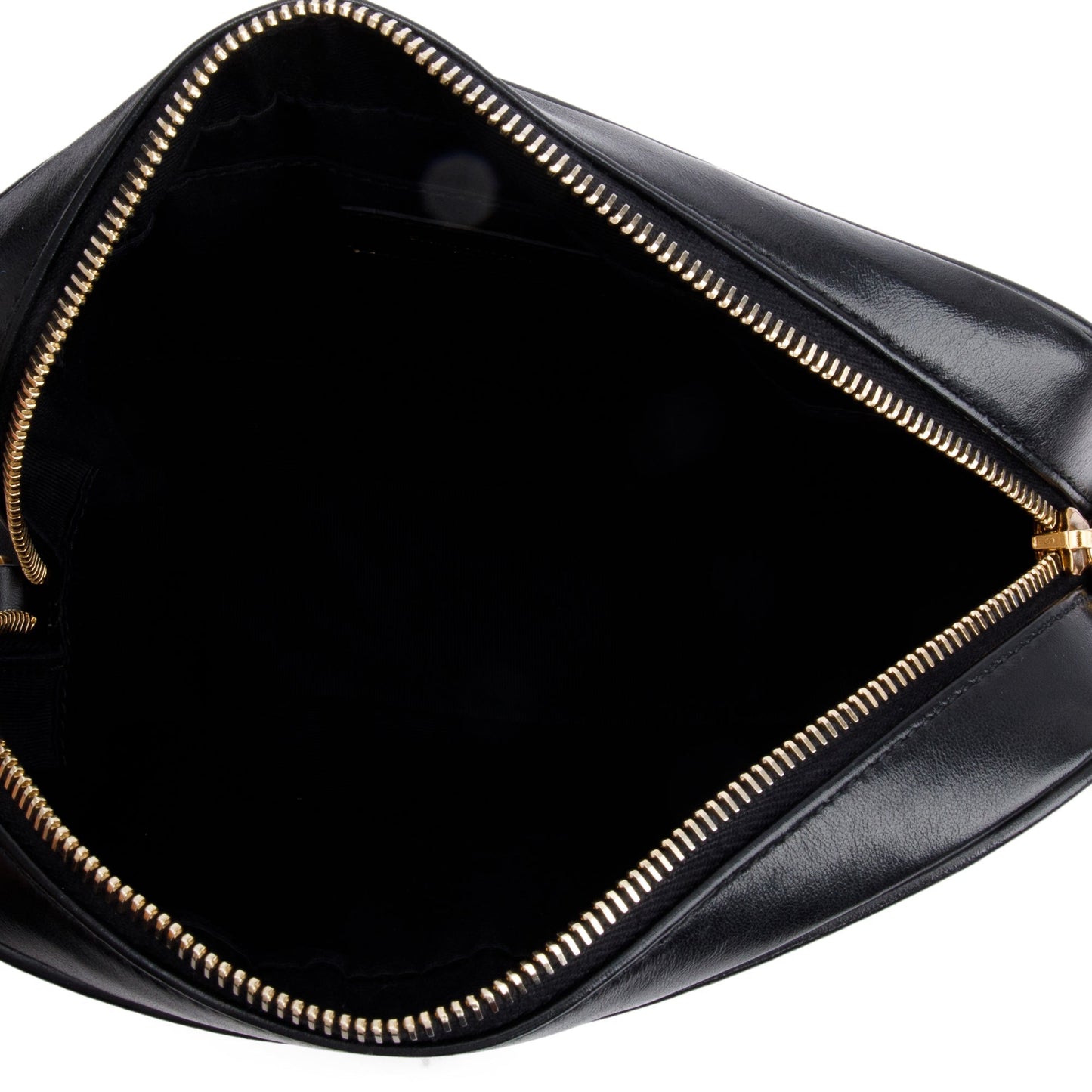 Saint Laurent Black Quilted Leather Lou Camera Bag