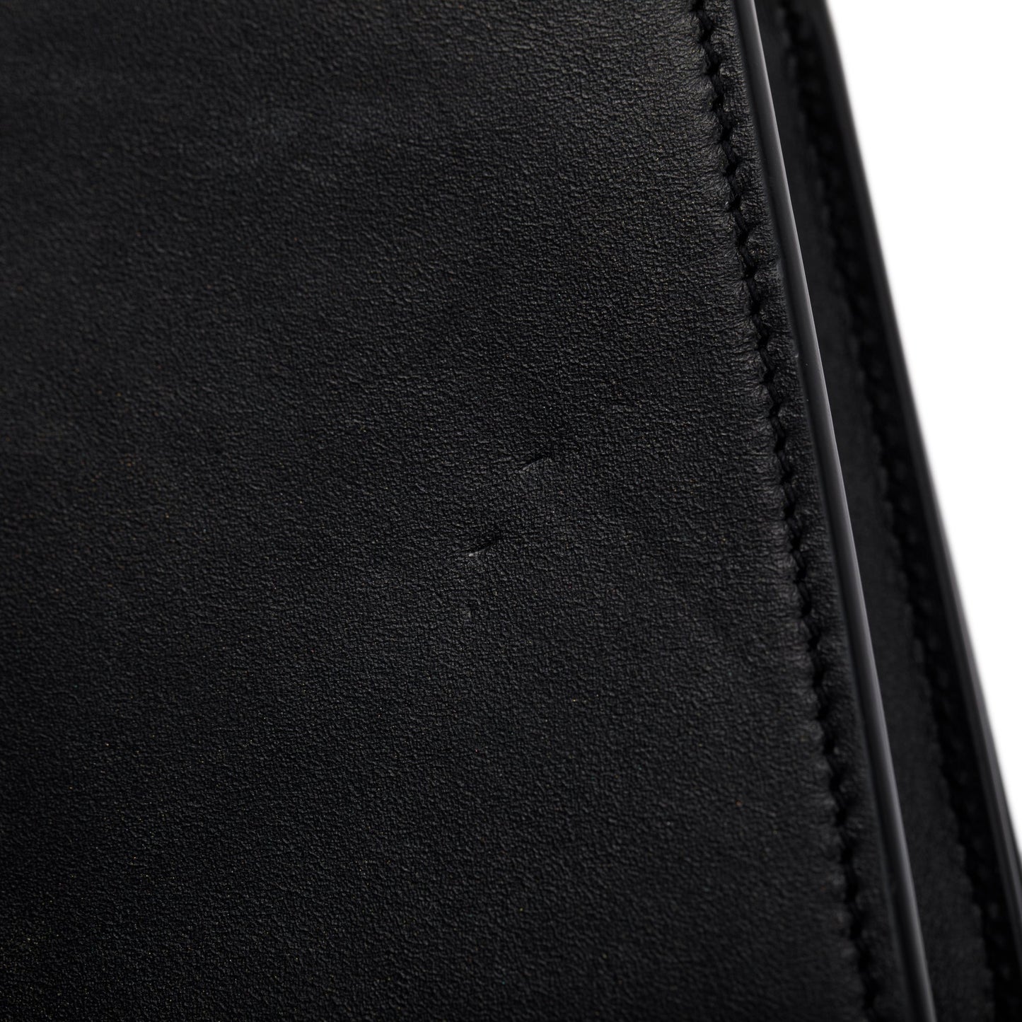 Saint Laurent Black Smooth Calfskin Leather Small Classic Monogram Kate Tassel Chain Bag