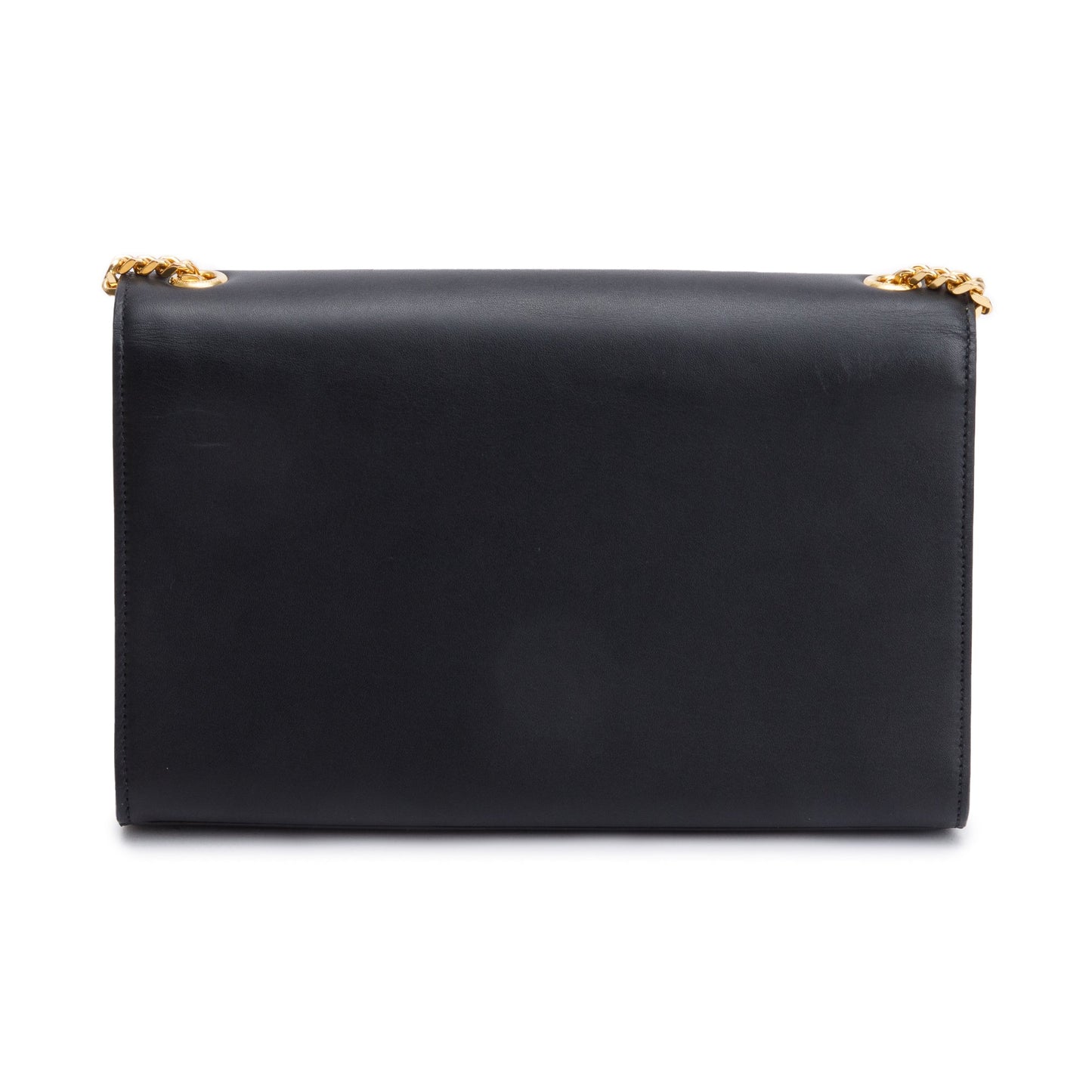 Saint Laurent Black Smooth Leather Medium Kate Tassel Bag
