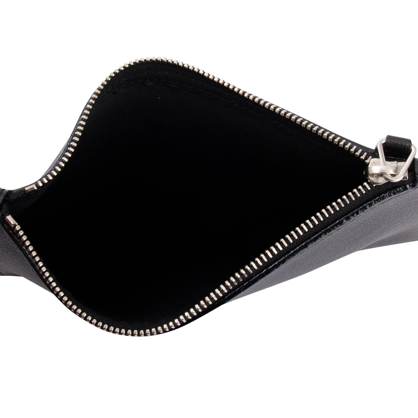 Saint Laurent Black Soft Calfskin Leather N/S Shopping Tote