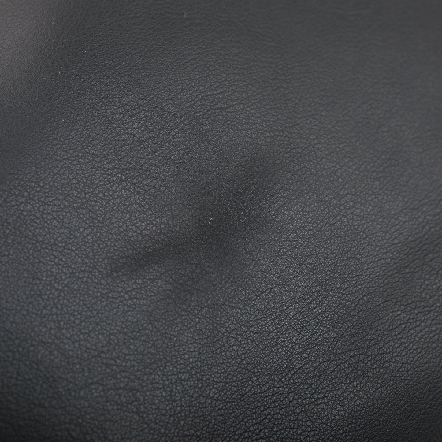 Saint Laurent Black Soft Calfskin Leather N/S Shopping Tote