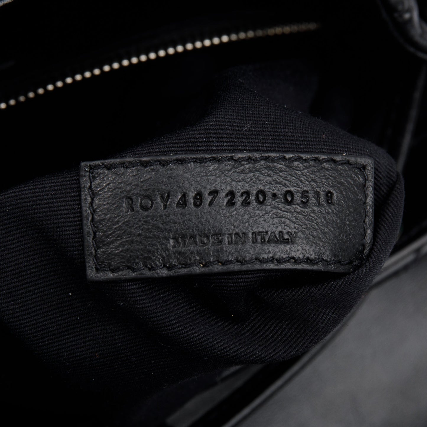 Saint Laurent Black Y Quilted Calfskin Leather Small Loulou Backpack