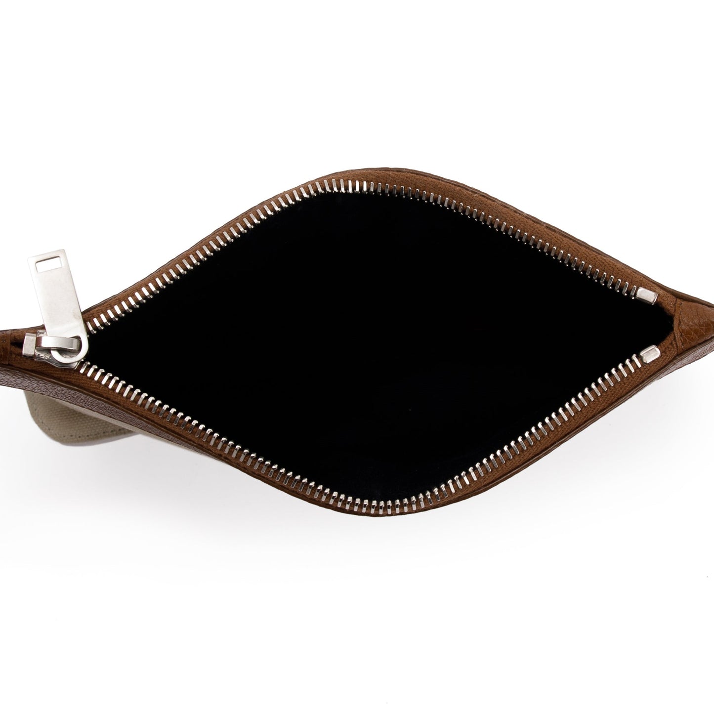 Saint Laurent Brown Grained Calfskin Leather Baby Sac De Jour