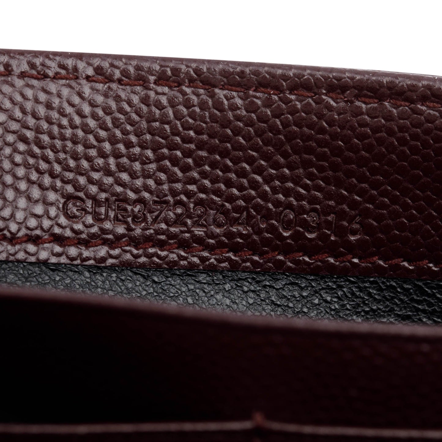 Saint Laurent Burgundy Grain De Poure Cassandre Matelasse Large Flap Wallet