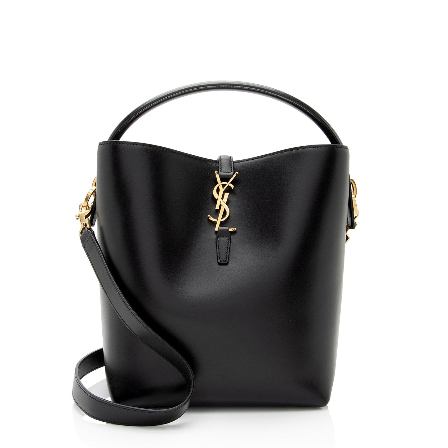 Luxury Saint Laurent Trending 2025 Calfskin Monogram Le 37 Bucket Bag (SHF-YsxF8W)