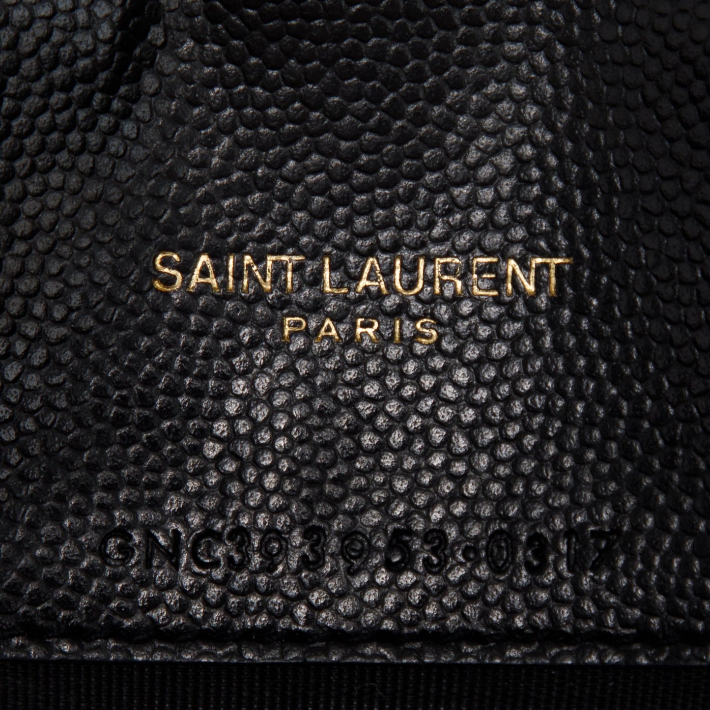 Saint Laurent Cassandre Matelasse Chain Wallet