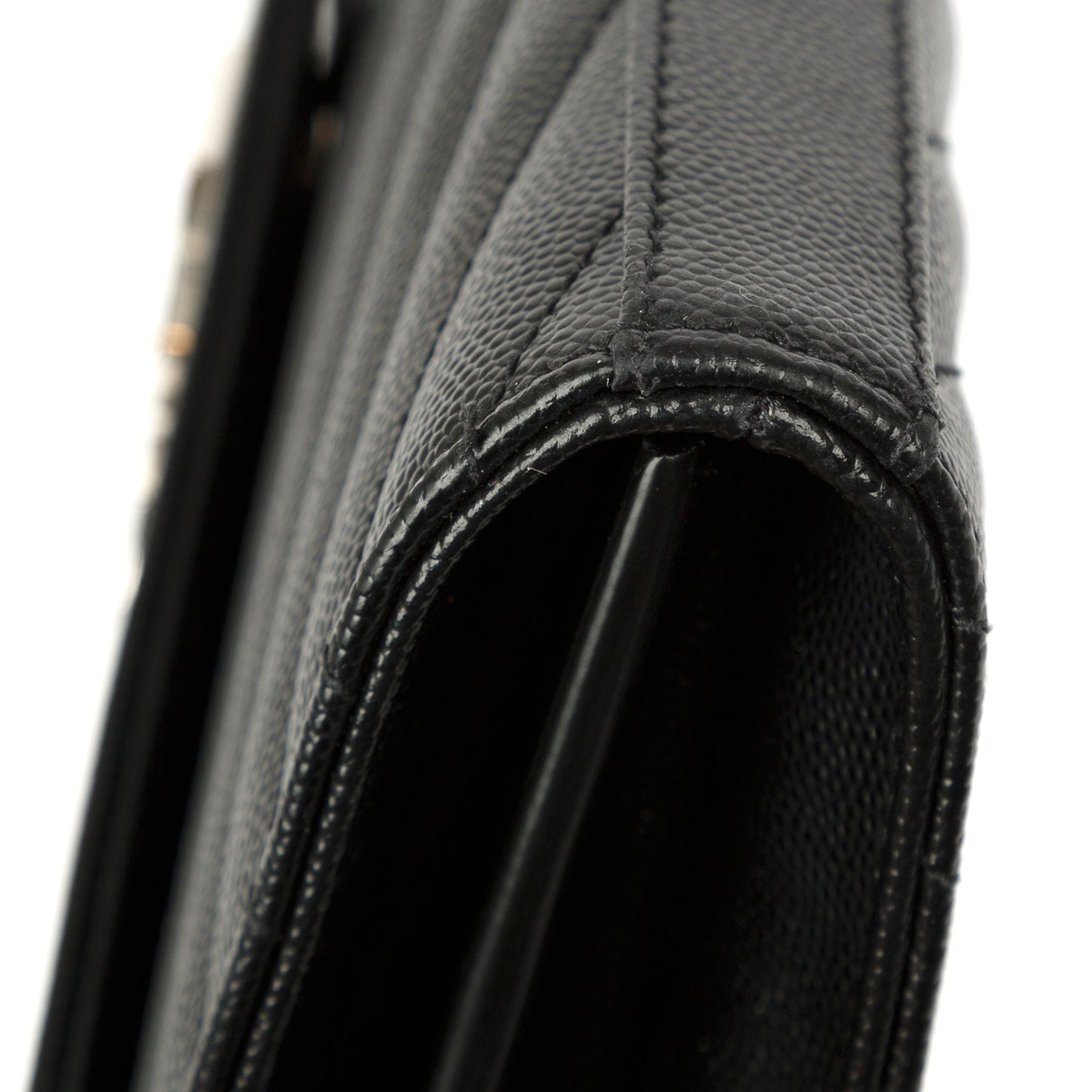Saint Laurent Cassandre Matelasse Chain Wallet