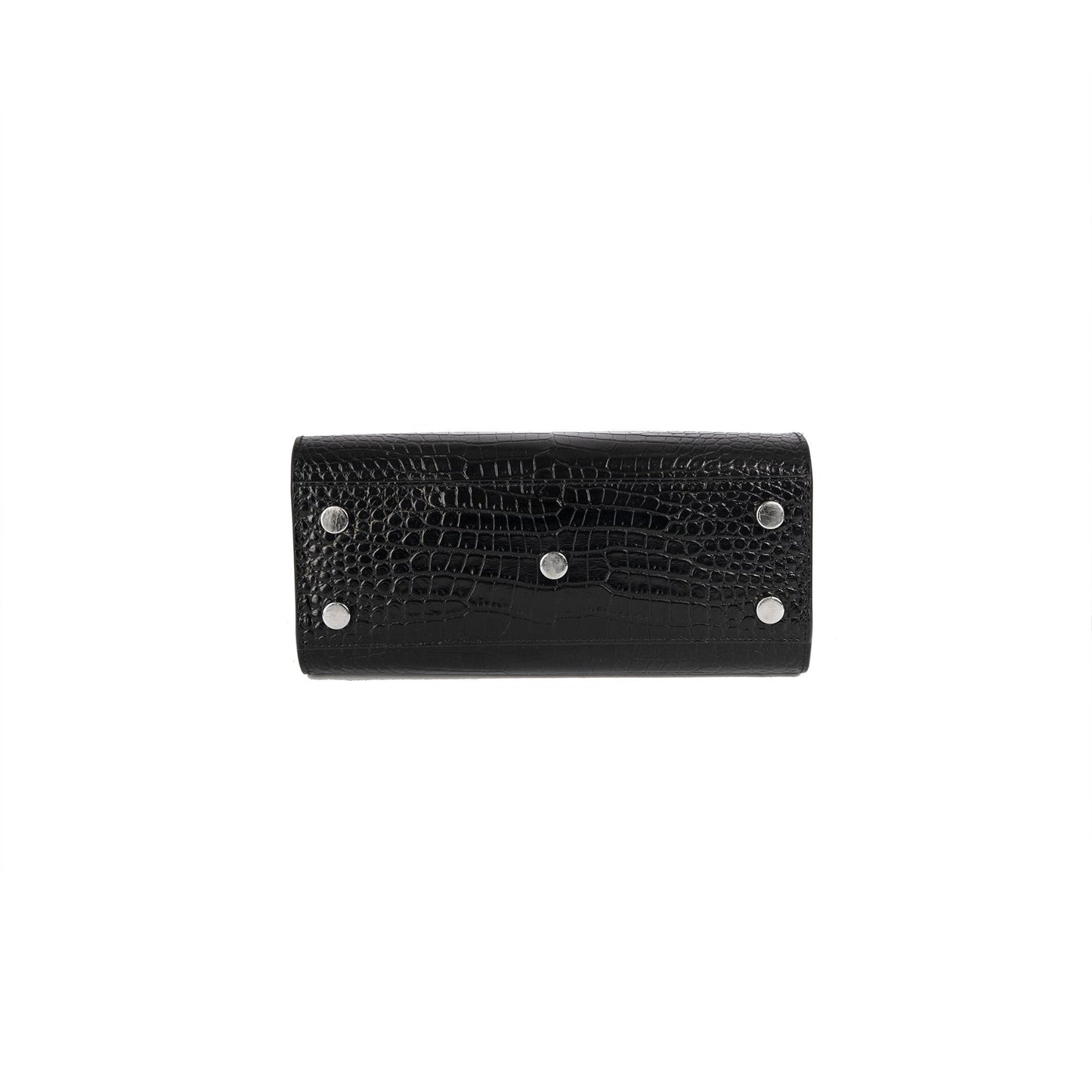 Saint Laurent Embossed Crocodile Nano Sac De Jour