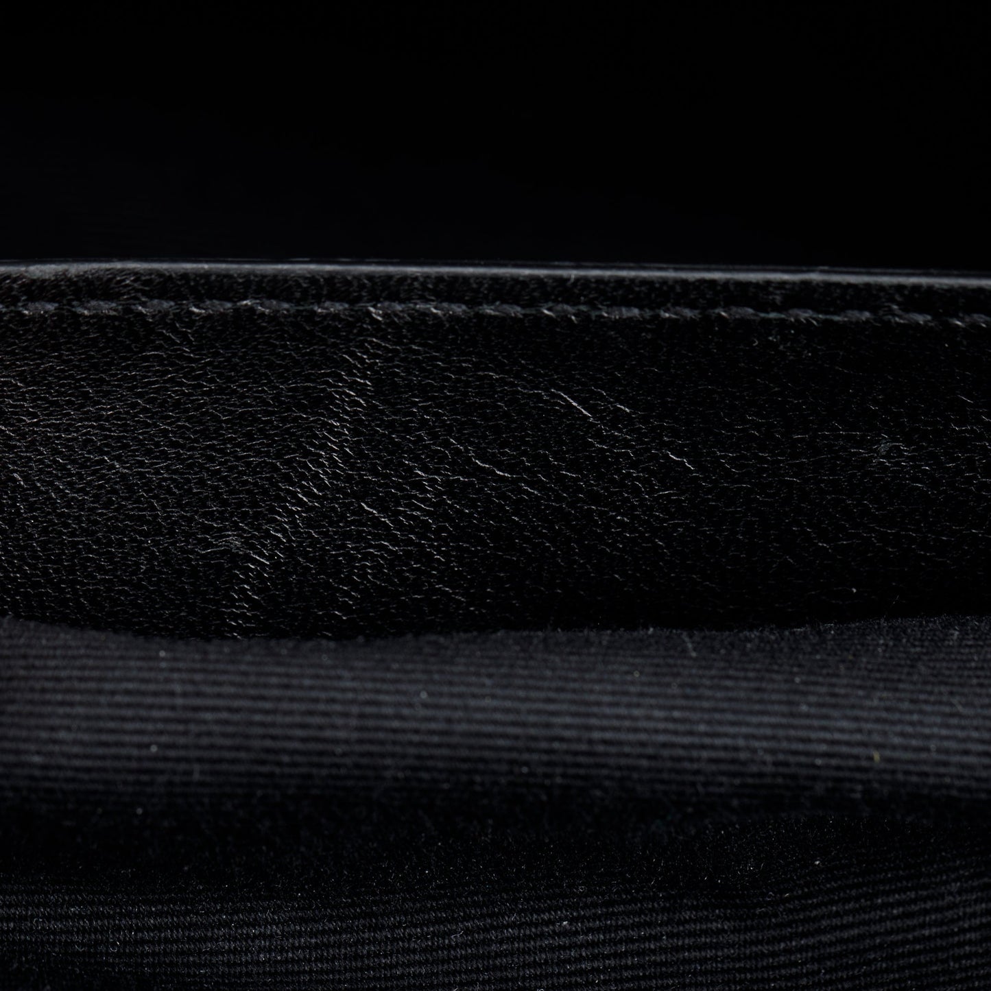 Saint Laurent Large Chevron College Bag