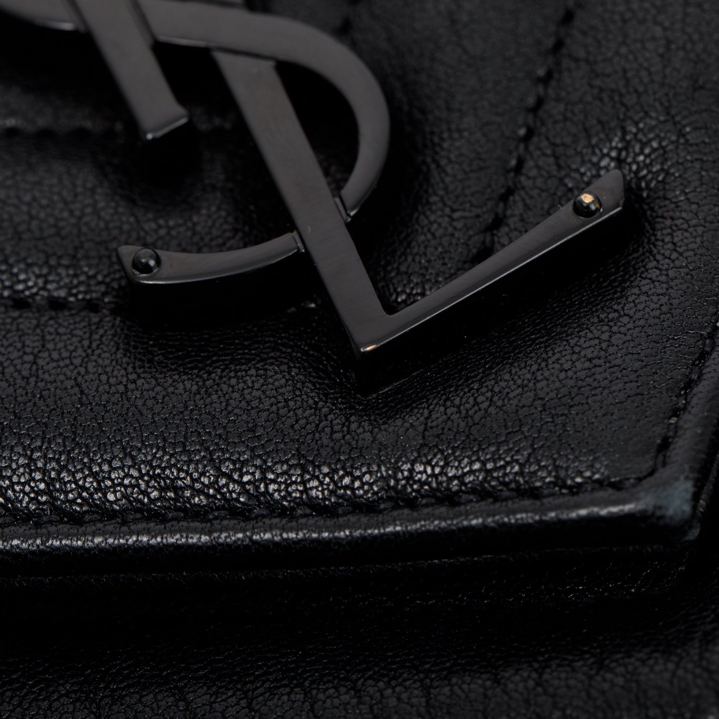 Saint Laurent Large Chevron College Bag