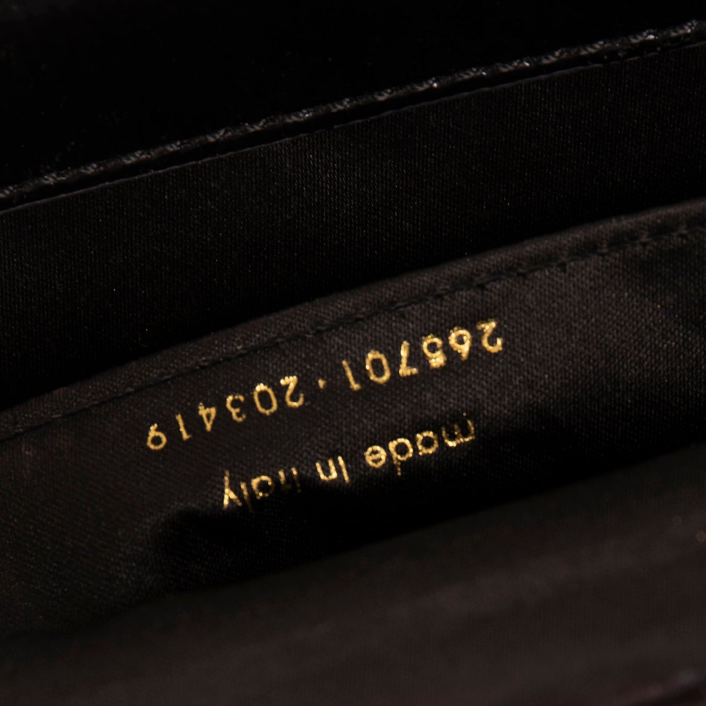 Saint Laurent Large Patent Leather Belle de Jour Clutch