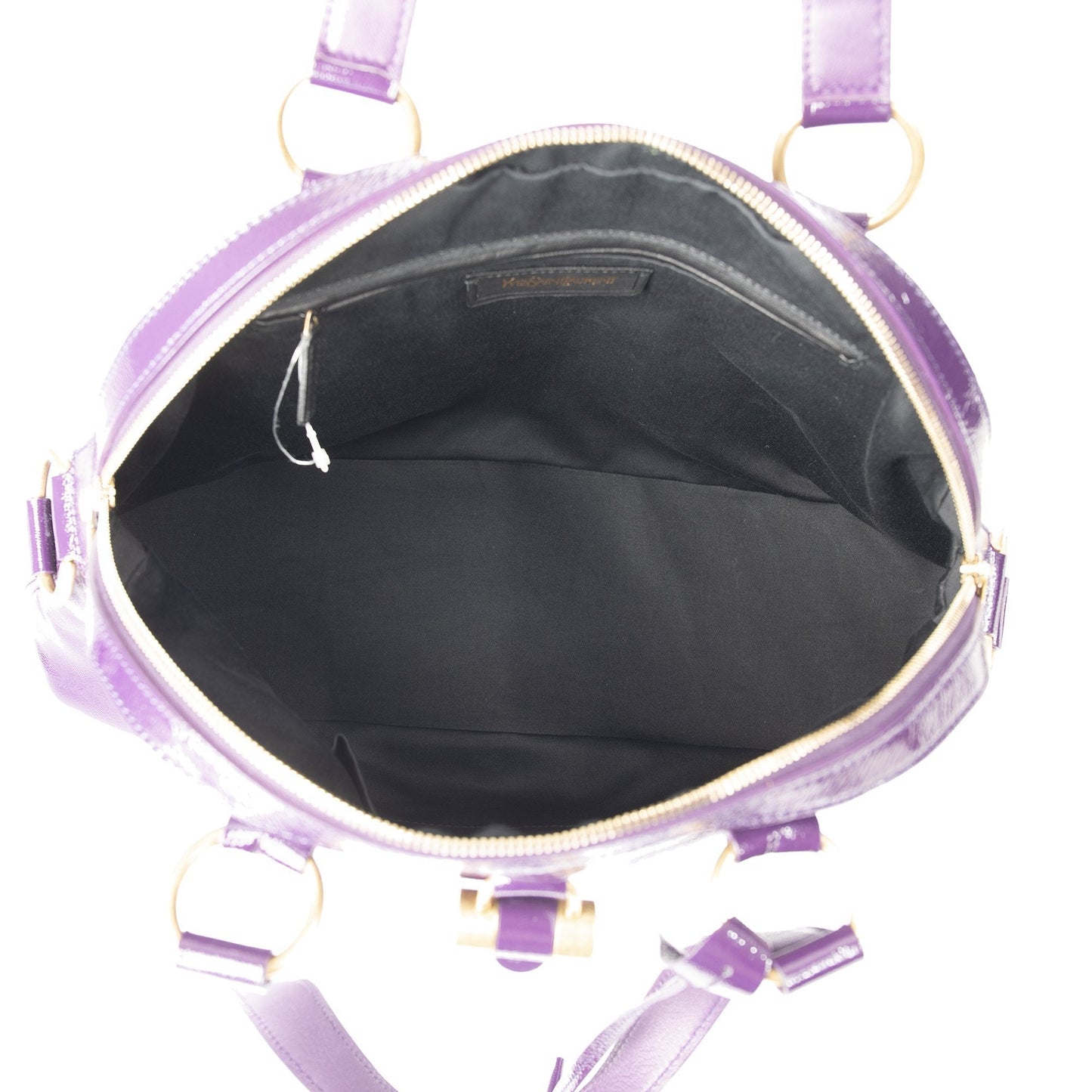 Saint Laurent Large Patent Leather Muse Bag