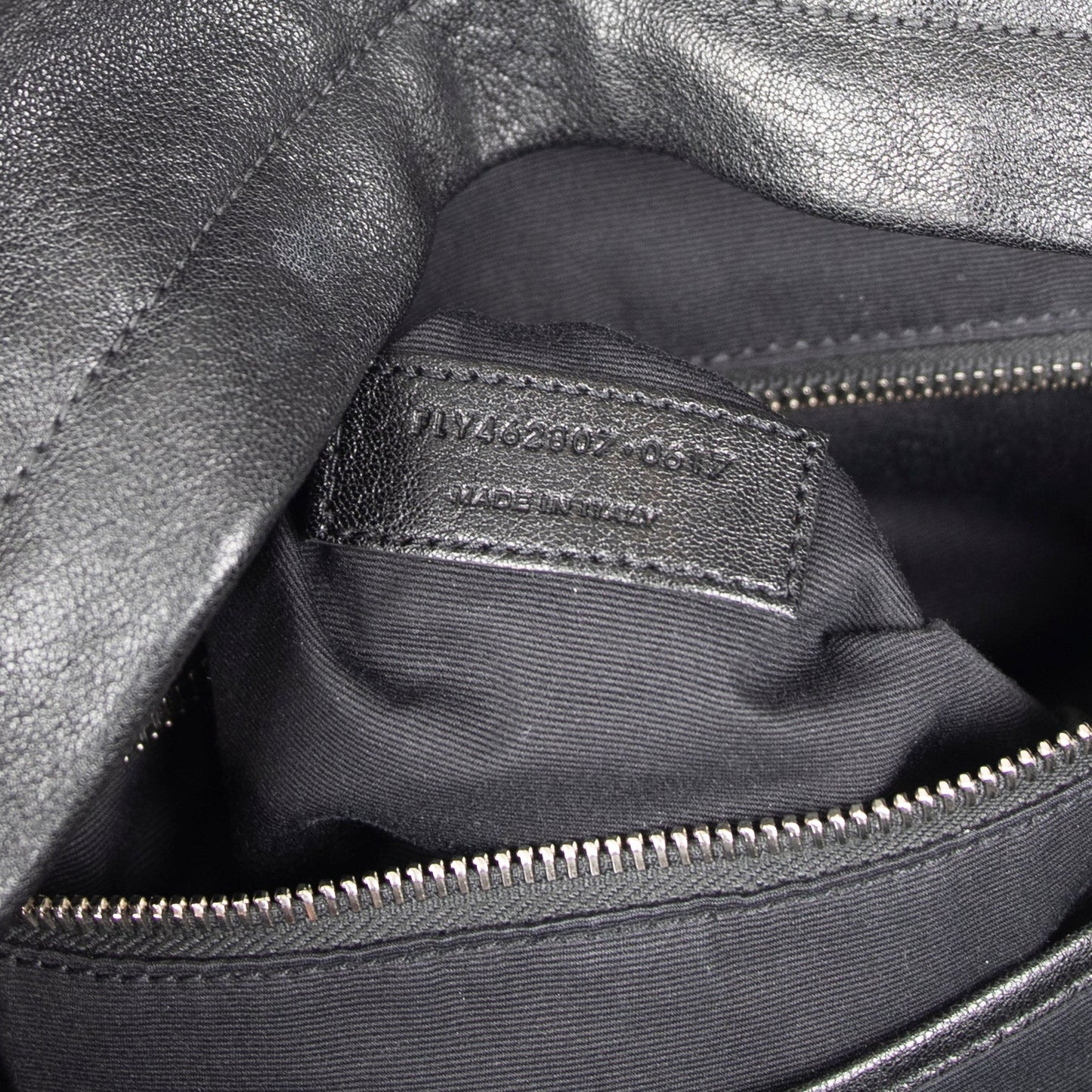 Saint Laurent Leather City Backpack