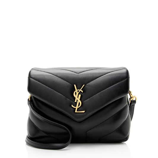 Luxury Saint Laurent Trending 2025 Matelasse Calfskin Monogram LouLou Toy Crossbody Bag (SHF-8TLGZ0)