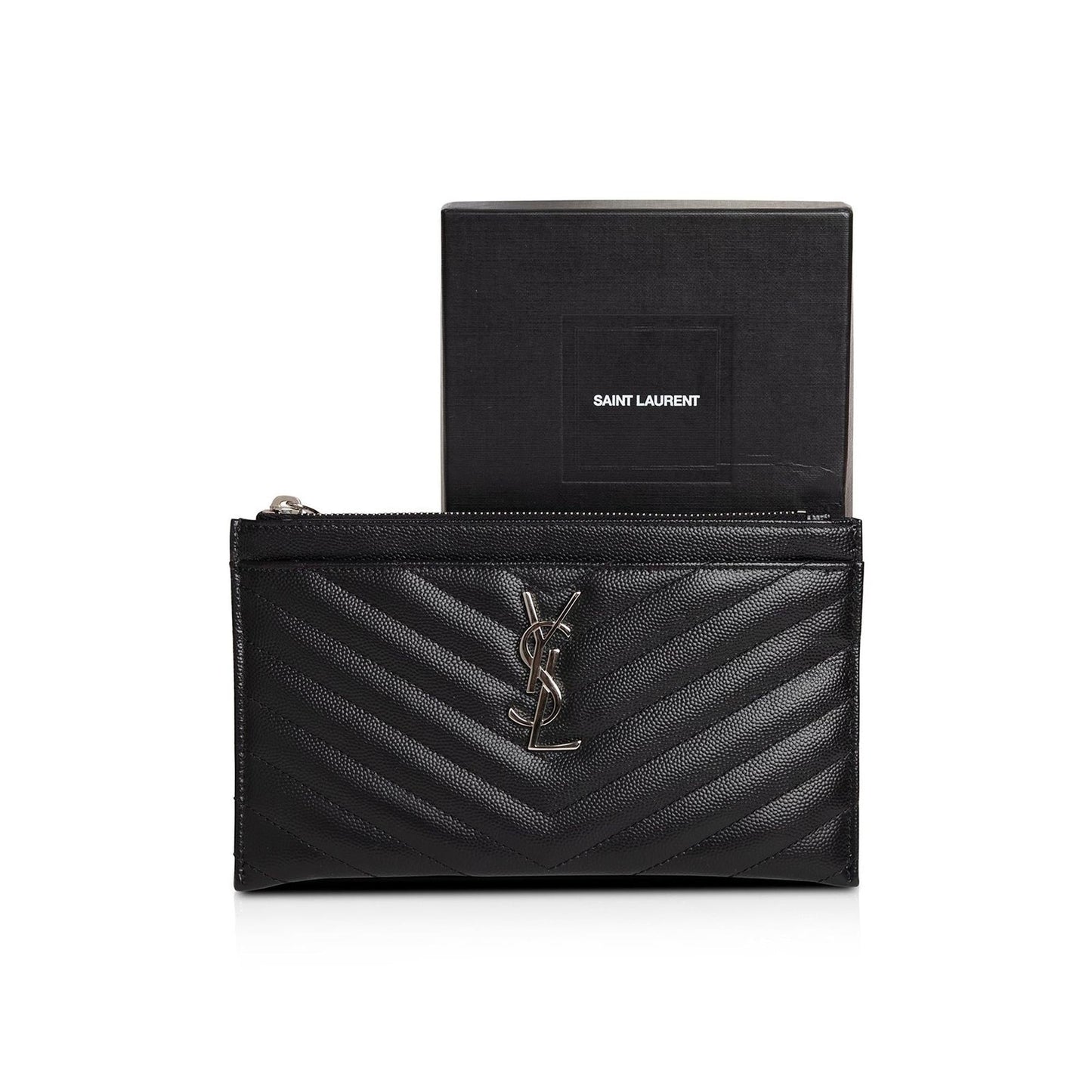Saint Laurent Matelasse Cassandre Bill Pouch