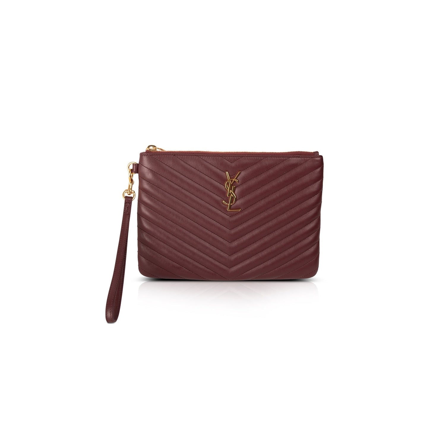 Saint Laurent Matelasse Cassandre Wrist Pouch