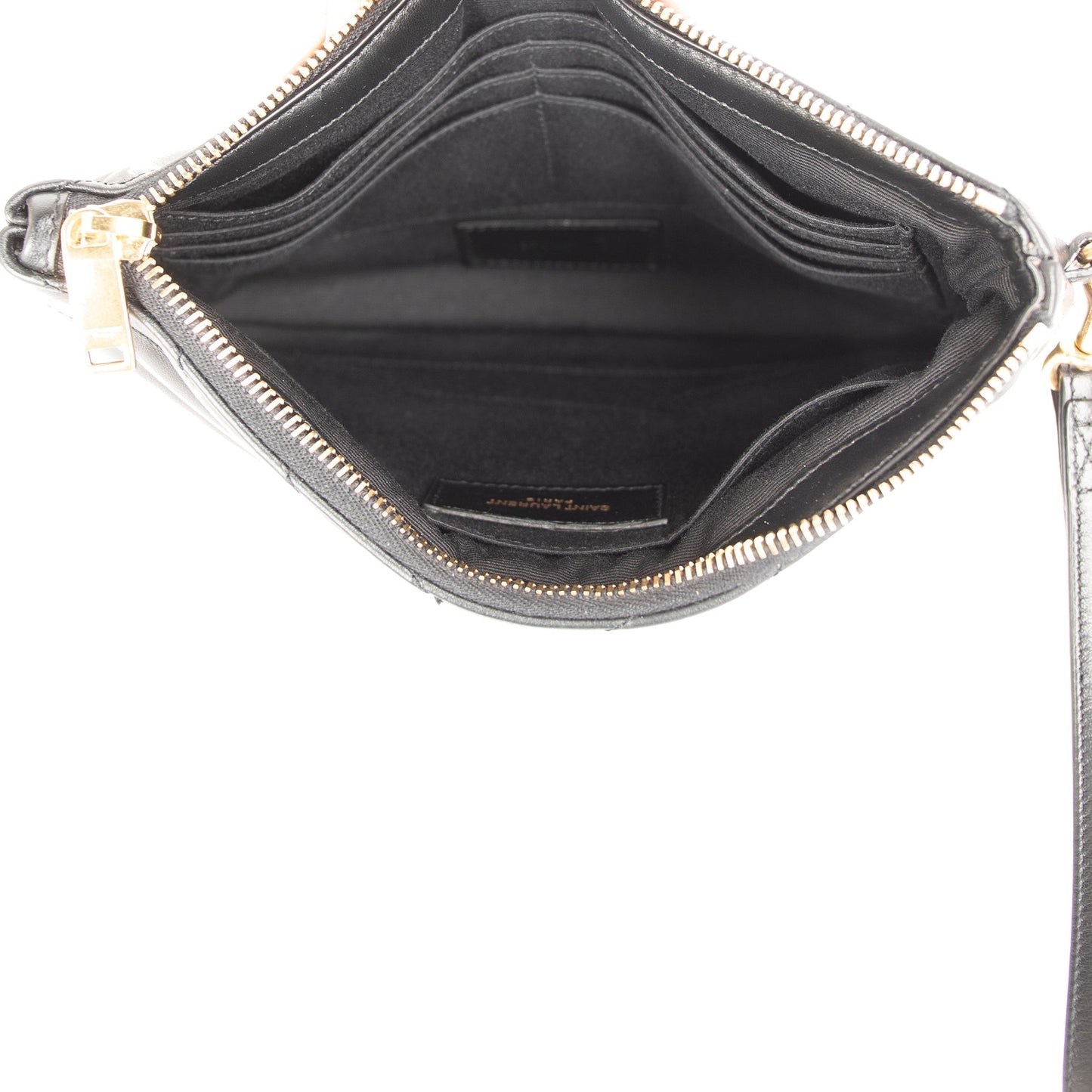 Saint Laurent Matelasse Cassandre Wrist Pouch
