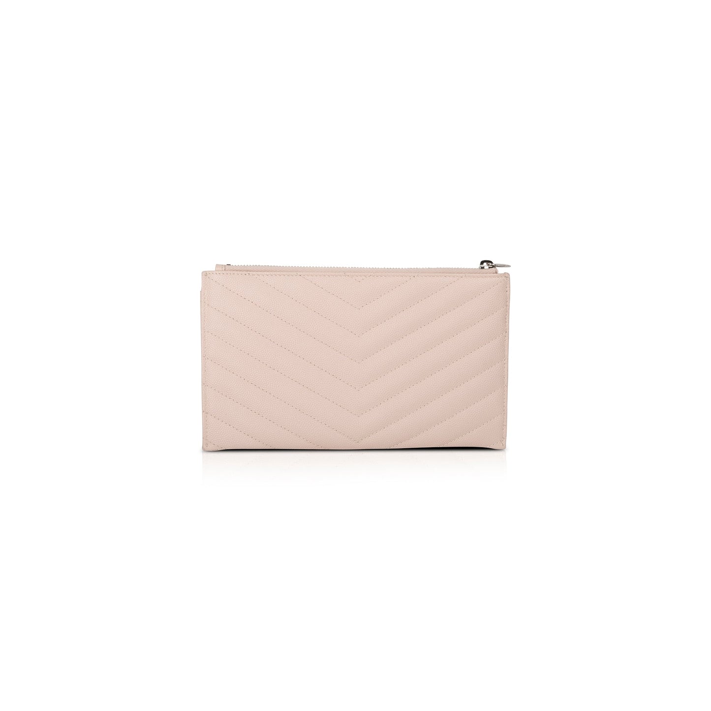 Saint Laurent Matelasse Monogram Bill Pouch