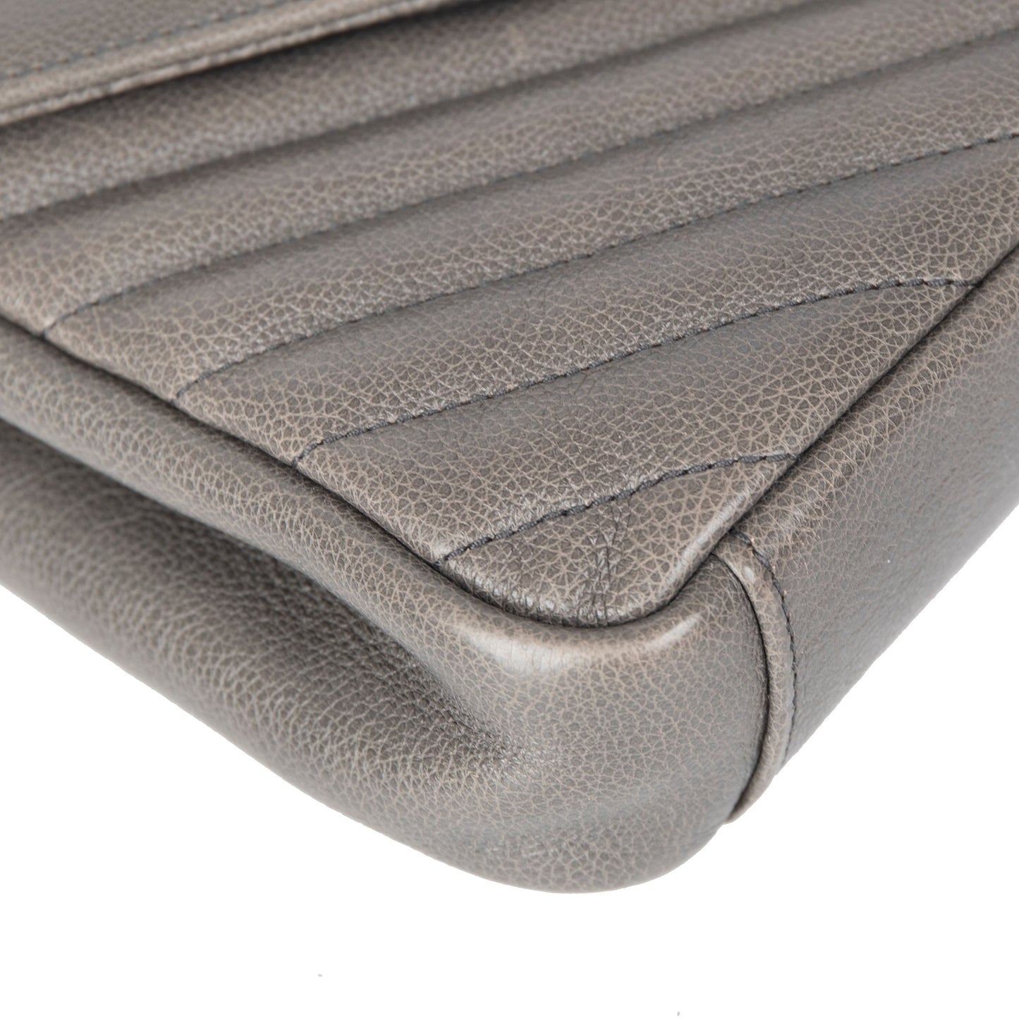 Saint Laurent Medium Chevron College Bag