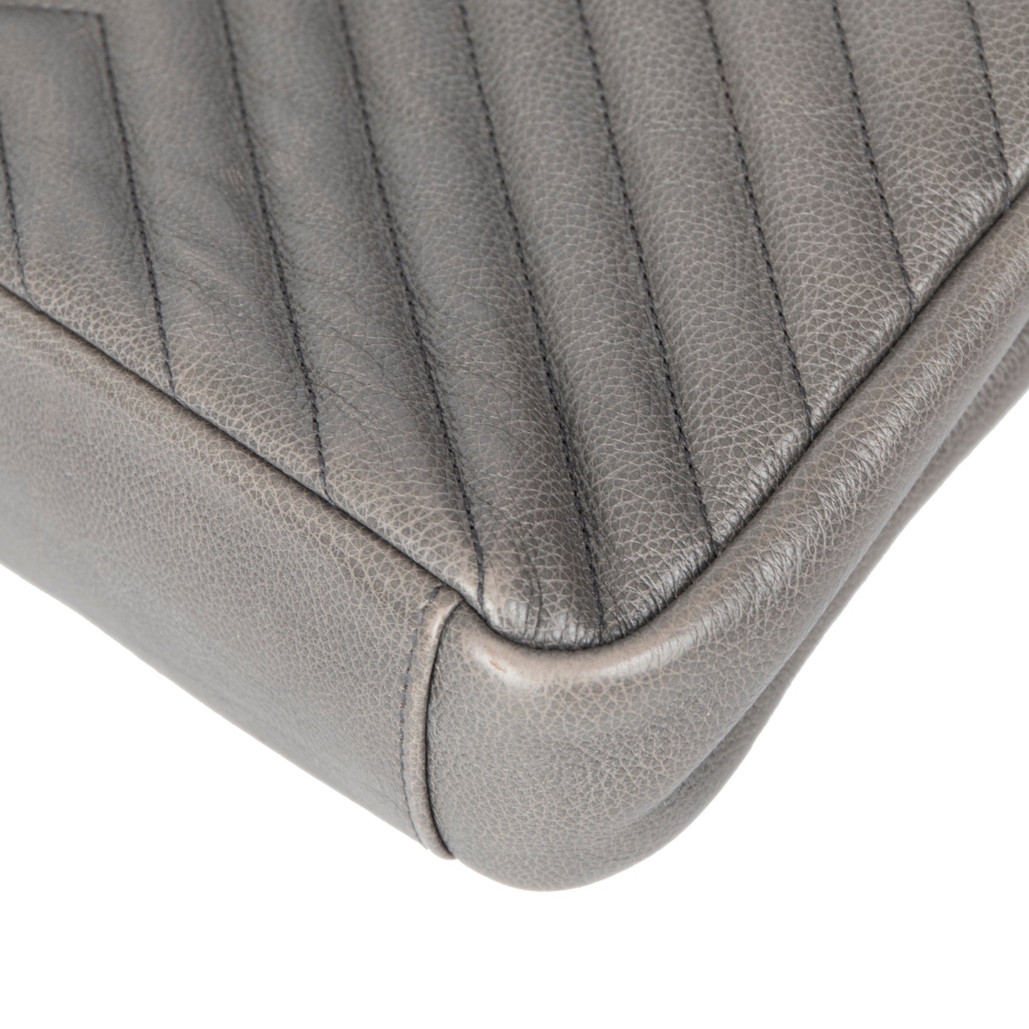 Saint Laurent Medium Chevron College Bag