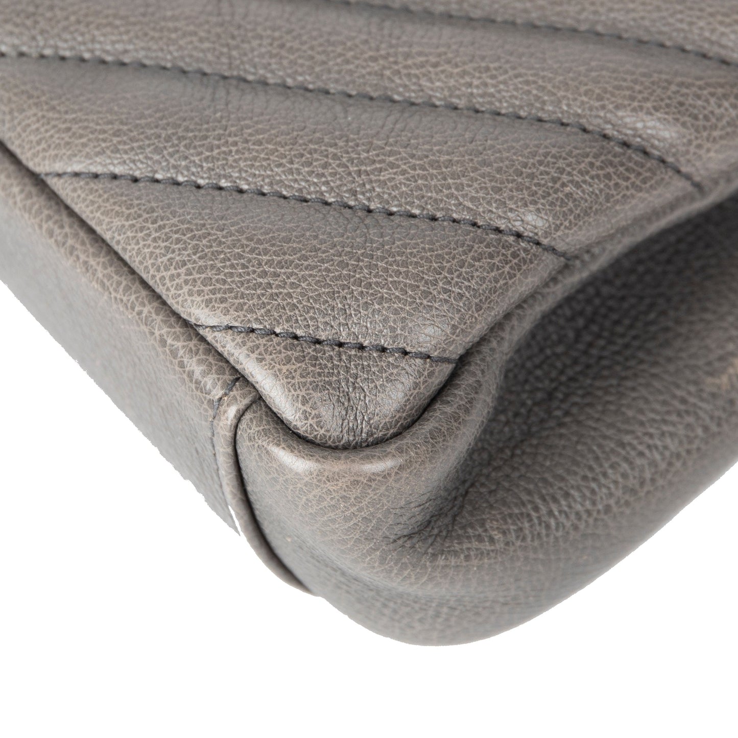 Saint Laurent Medium Chevron College Bag