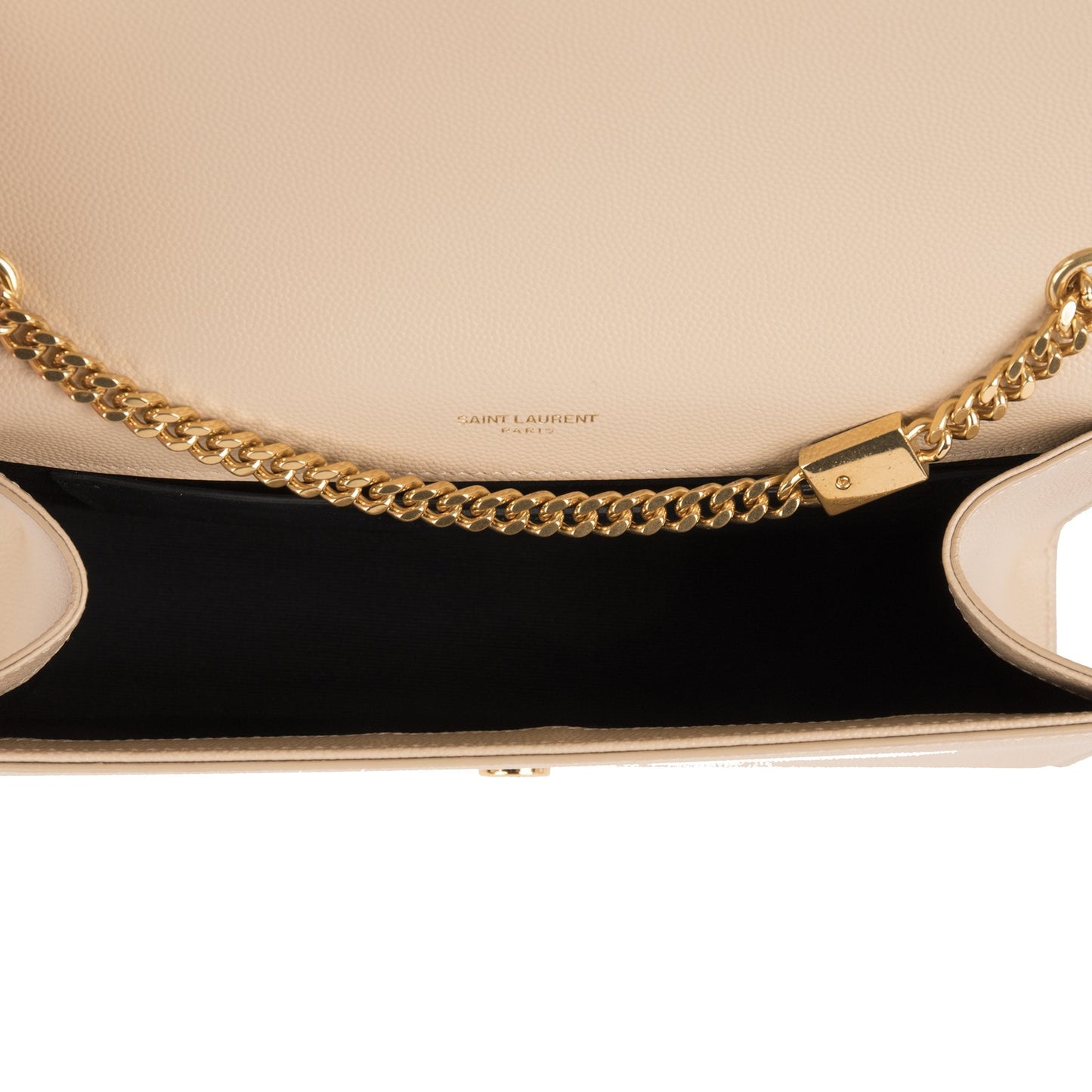 Saint Laurent Medium Grain de Poudre Monogram Kate Bag