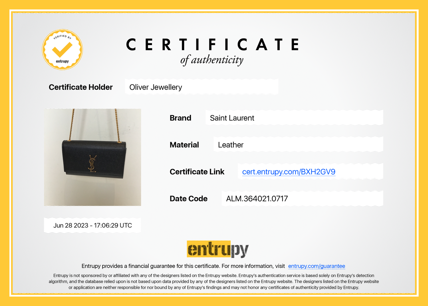 Saint Laurent Medium Kate Bag