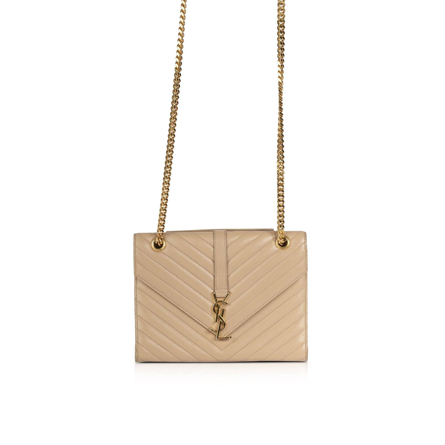 Saint Laurent Medium Monogram Envelope Chain Bag