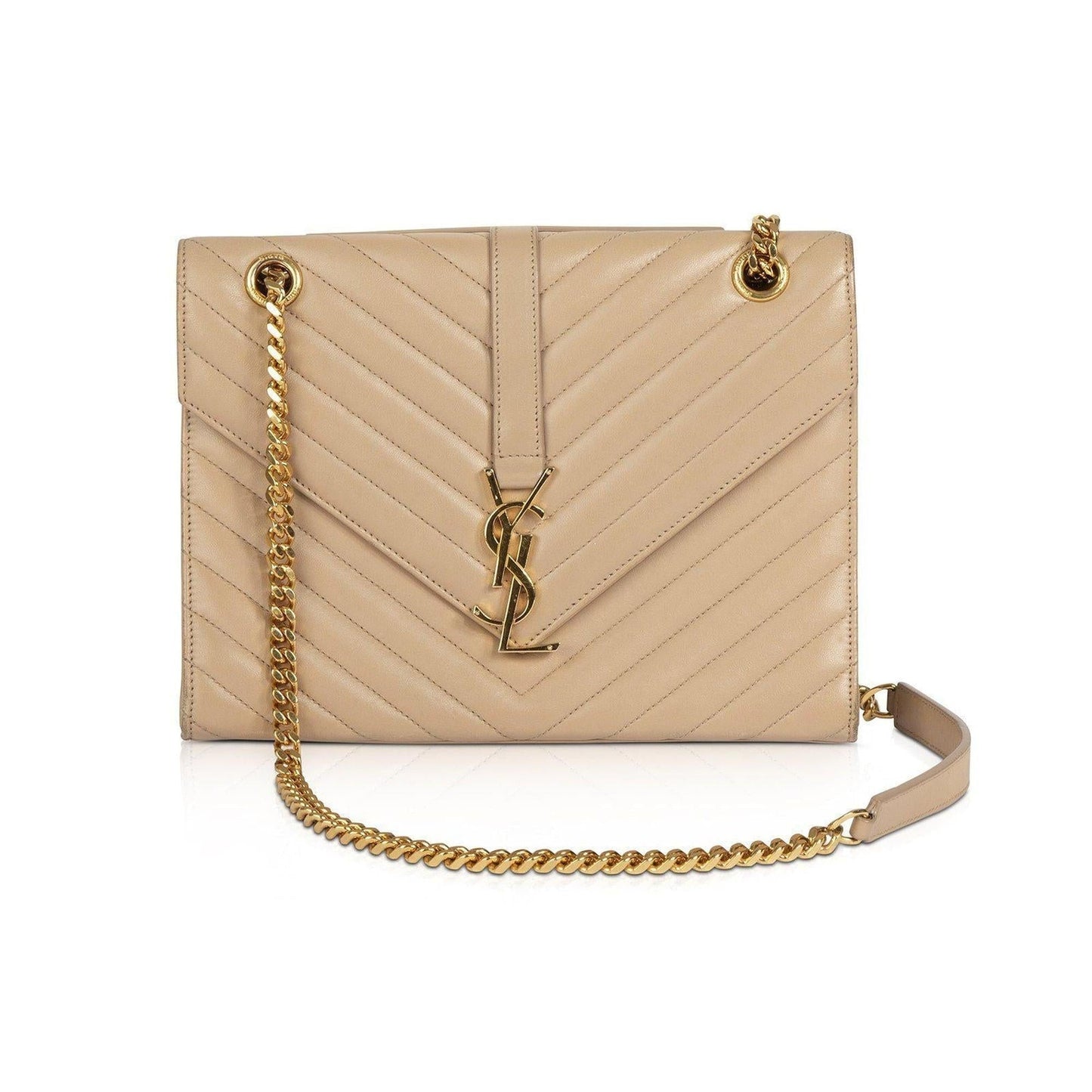Saint Laurent Medium Monogram Envelope Chain Bag