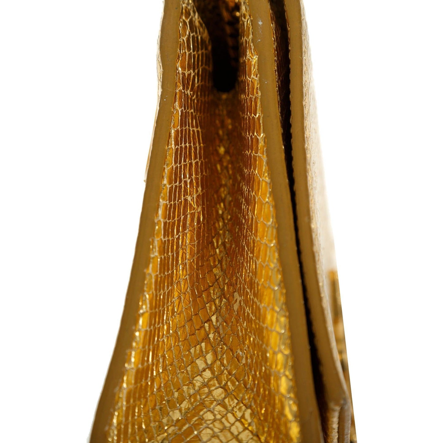 Saint Laurent Medium Python-Embossed Kate Monogram Tassel Bag