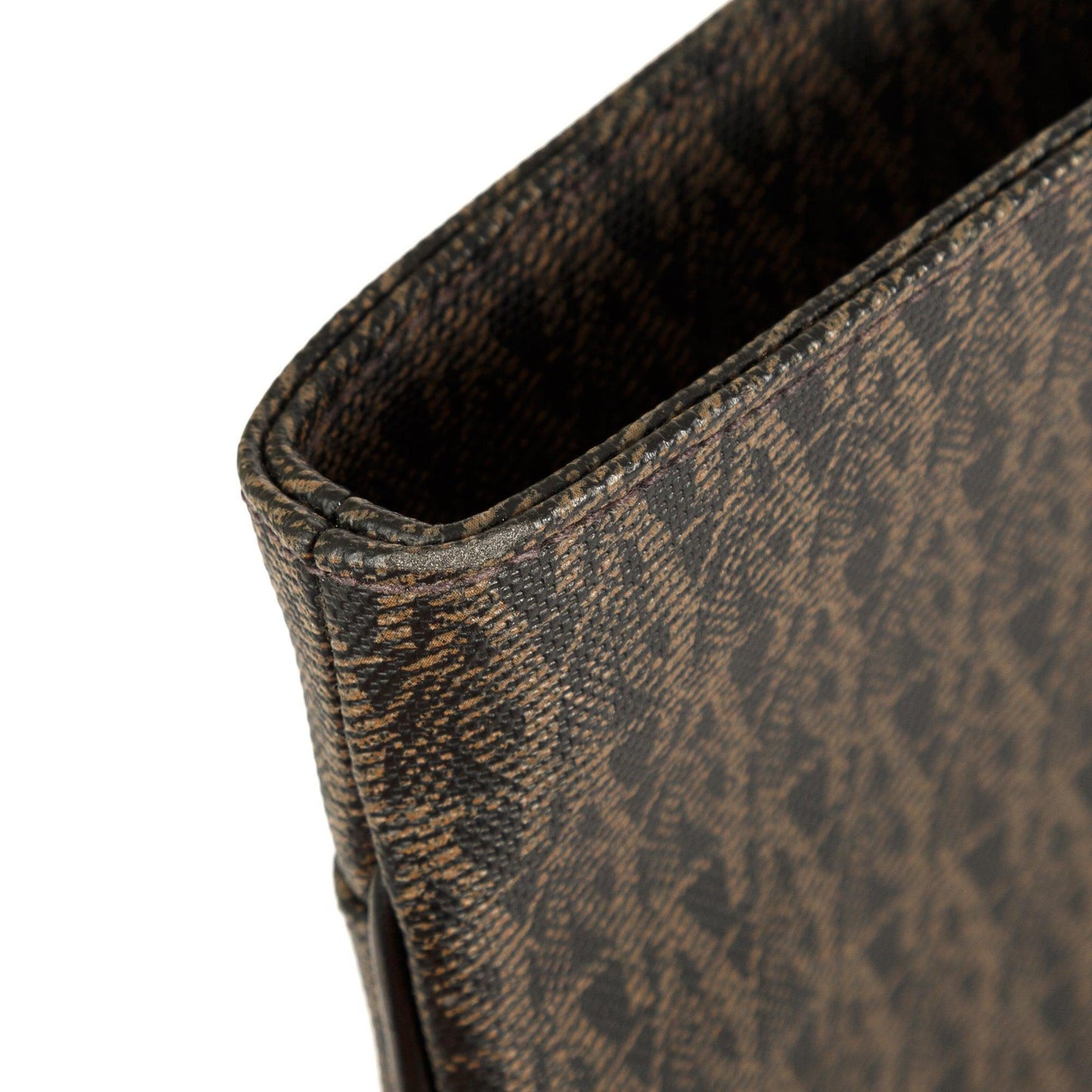 Saint Laurent Monogram Canvas Flat Messenger Bag