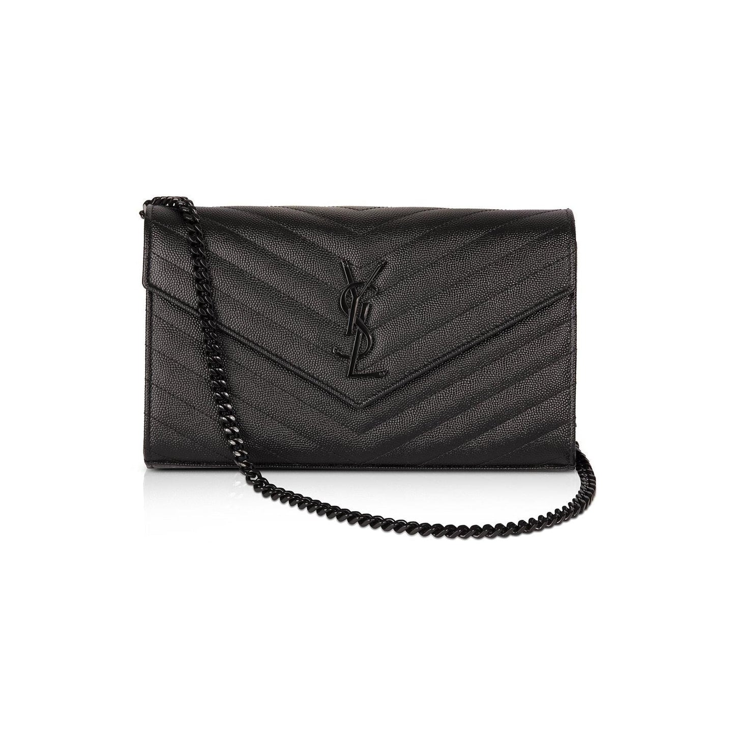 Saint Laurent Monogram Chain Wallet