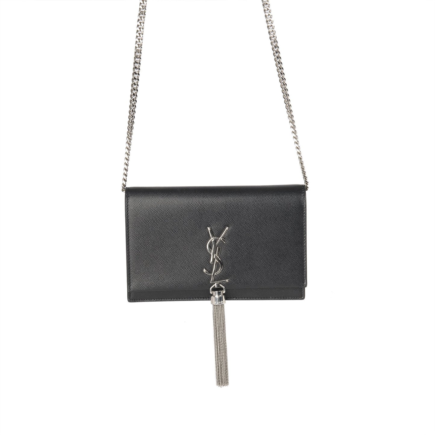 Saint Laurent Monogram Kate Tassel Chain Wallet