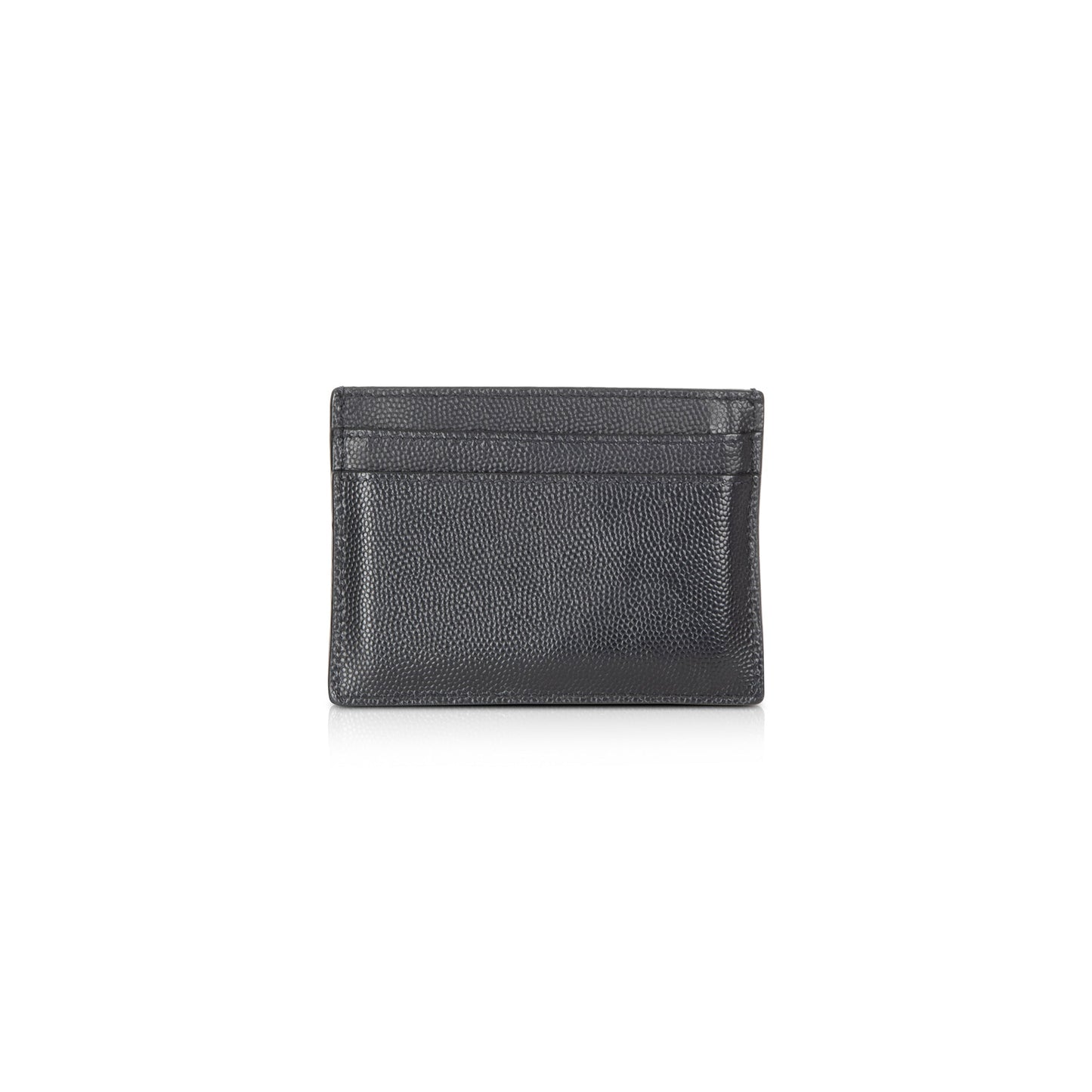Saint Laurent Monogram Leather Card Holder
