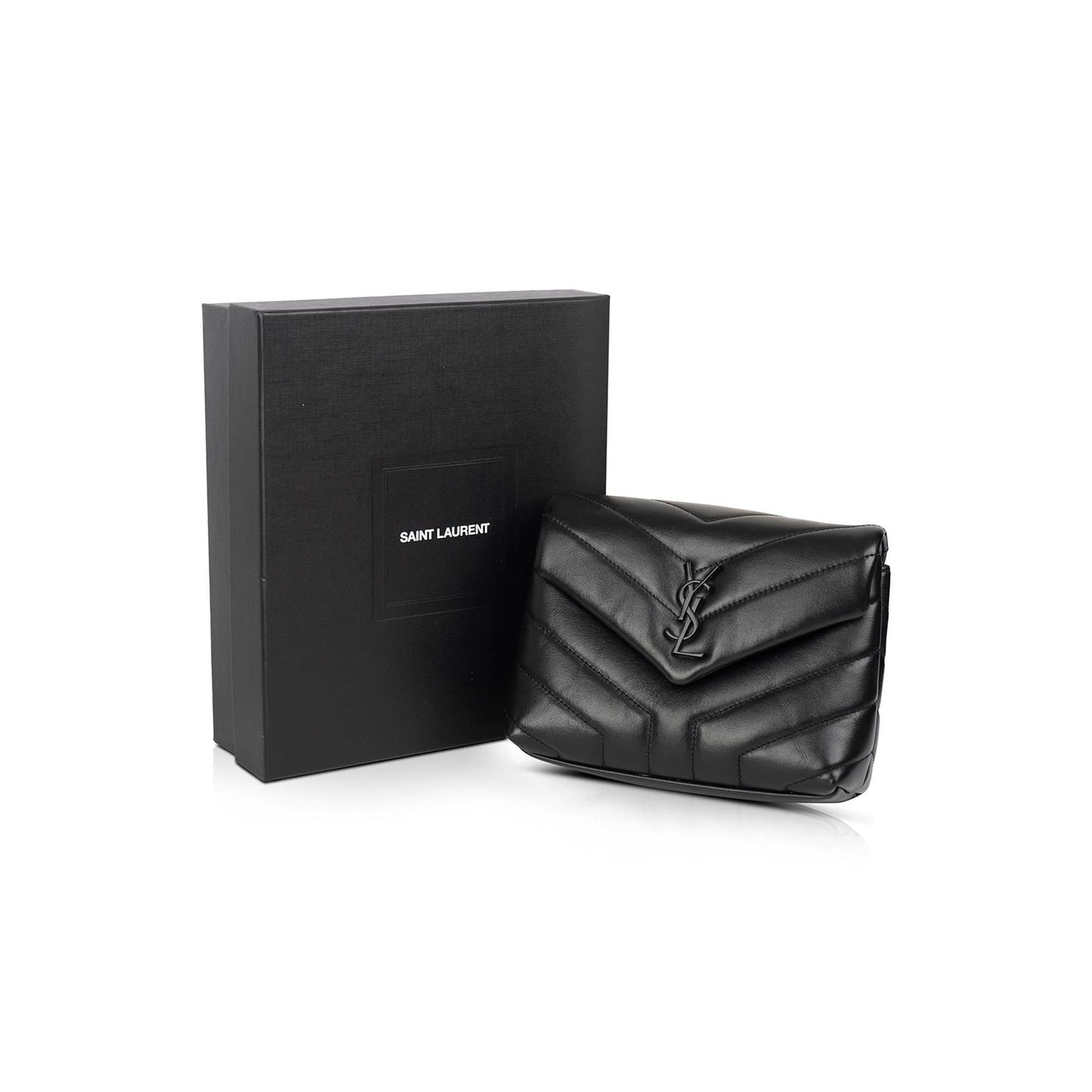 Saint Laurent Monogram Matelasse Toy Loulou Crossbody Bag