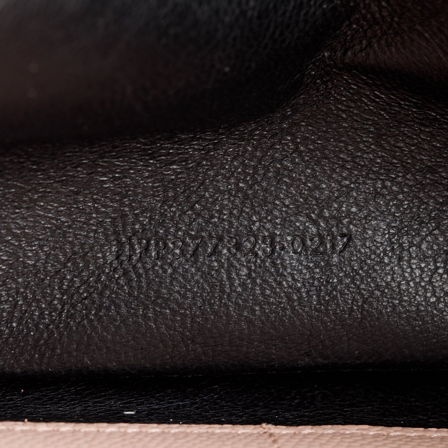 Saint Laurent Pink Grain De Poudre Leather Cassandre Matelasse Chain Wallet