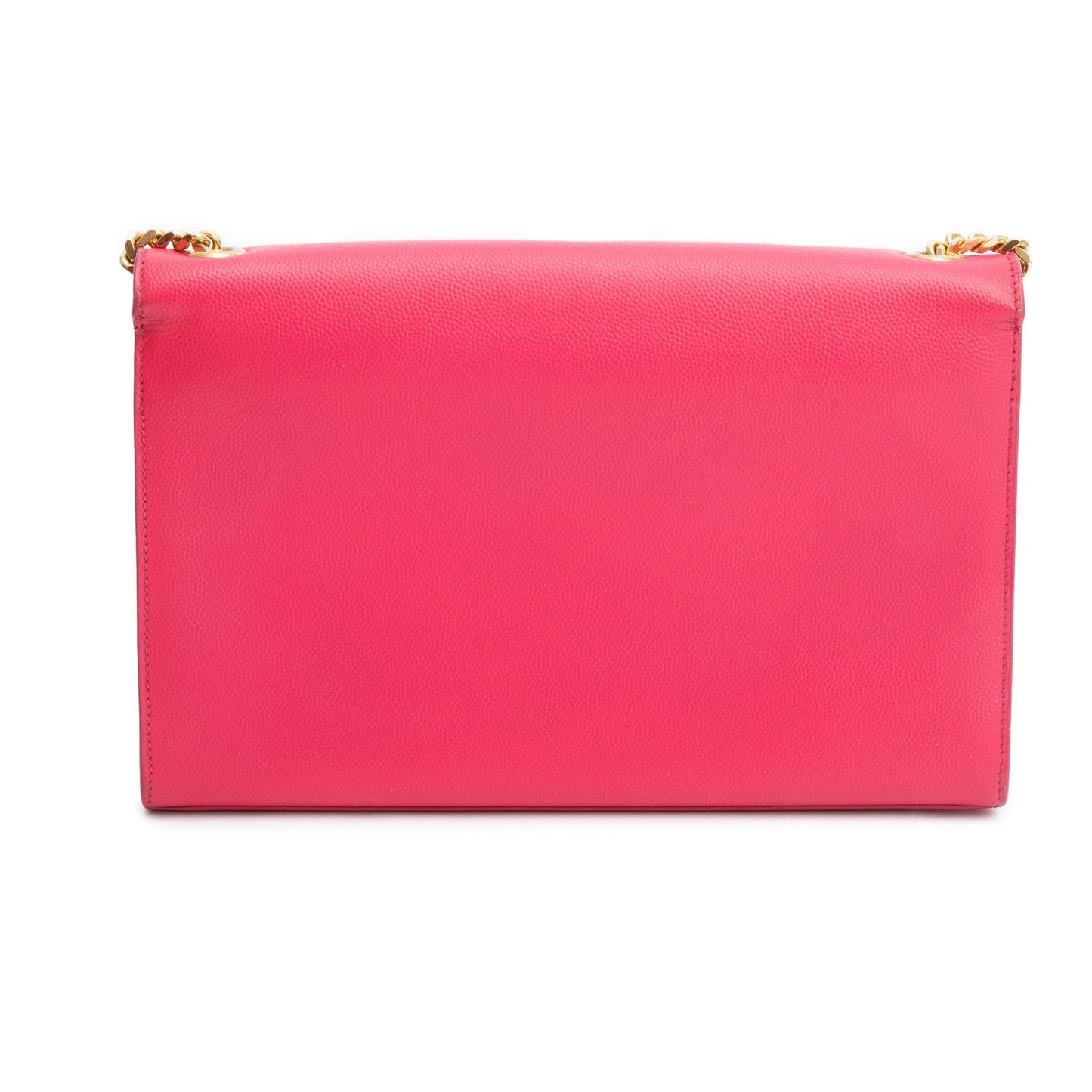 Saint Laurent Pink Grain De Poudre Leather Medium Kate Bag