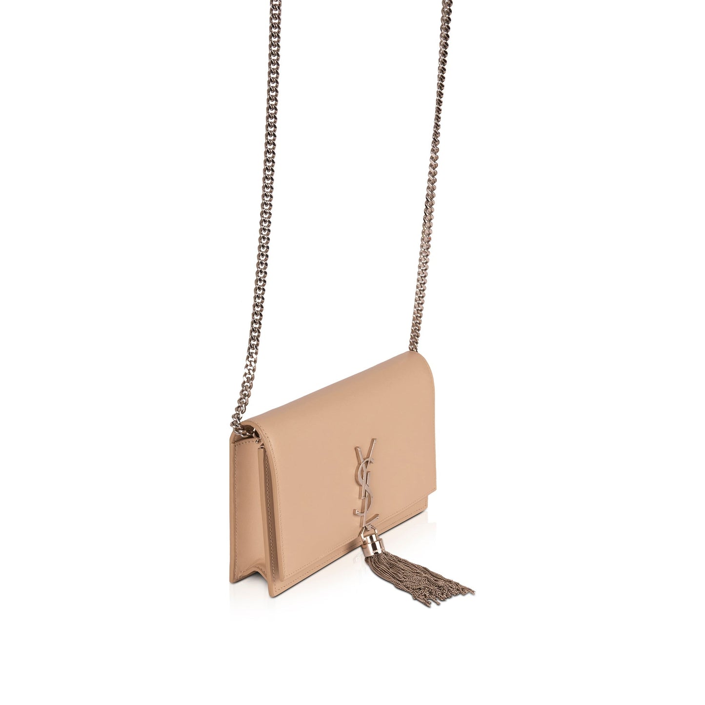 Saint Laurent Small Kate Tassel Wallet on Chain