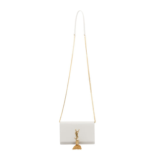 Saint Laurent Small Kate Tassel Wallet on Chain